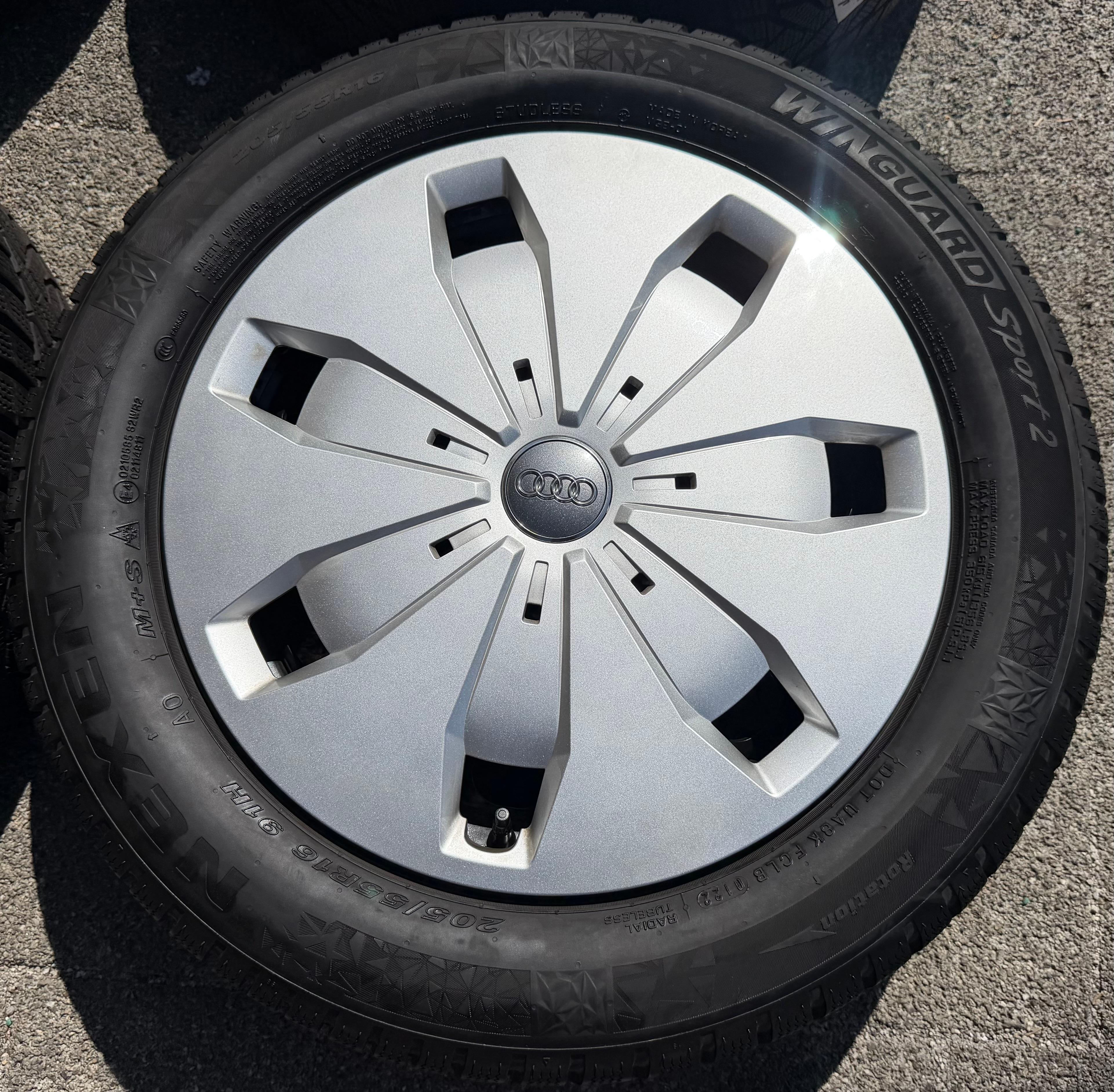 4 Winterräder Audi A3 8V Sportback Cabrio  205/55R16 91H Nexen 8V0601027A 2022