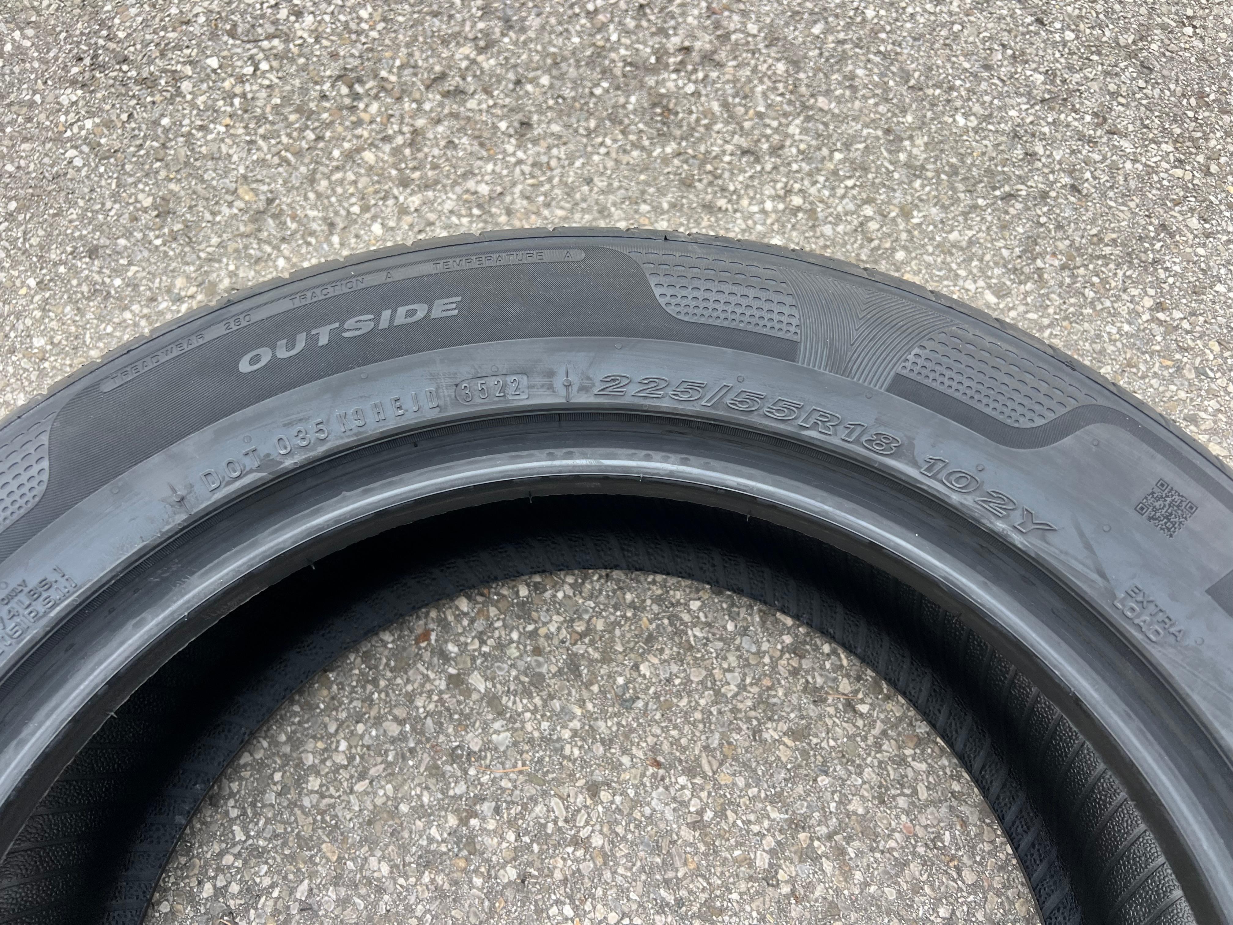4 x 225/55R18 102Y neumáticos de verano Nexen N Fera Sport 2022 NUEVO Entrega gratuita