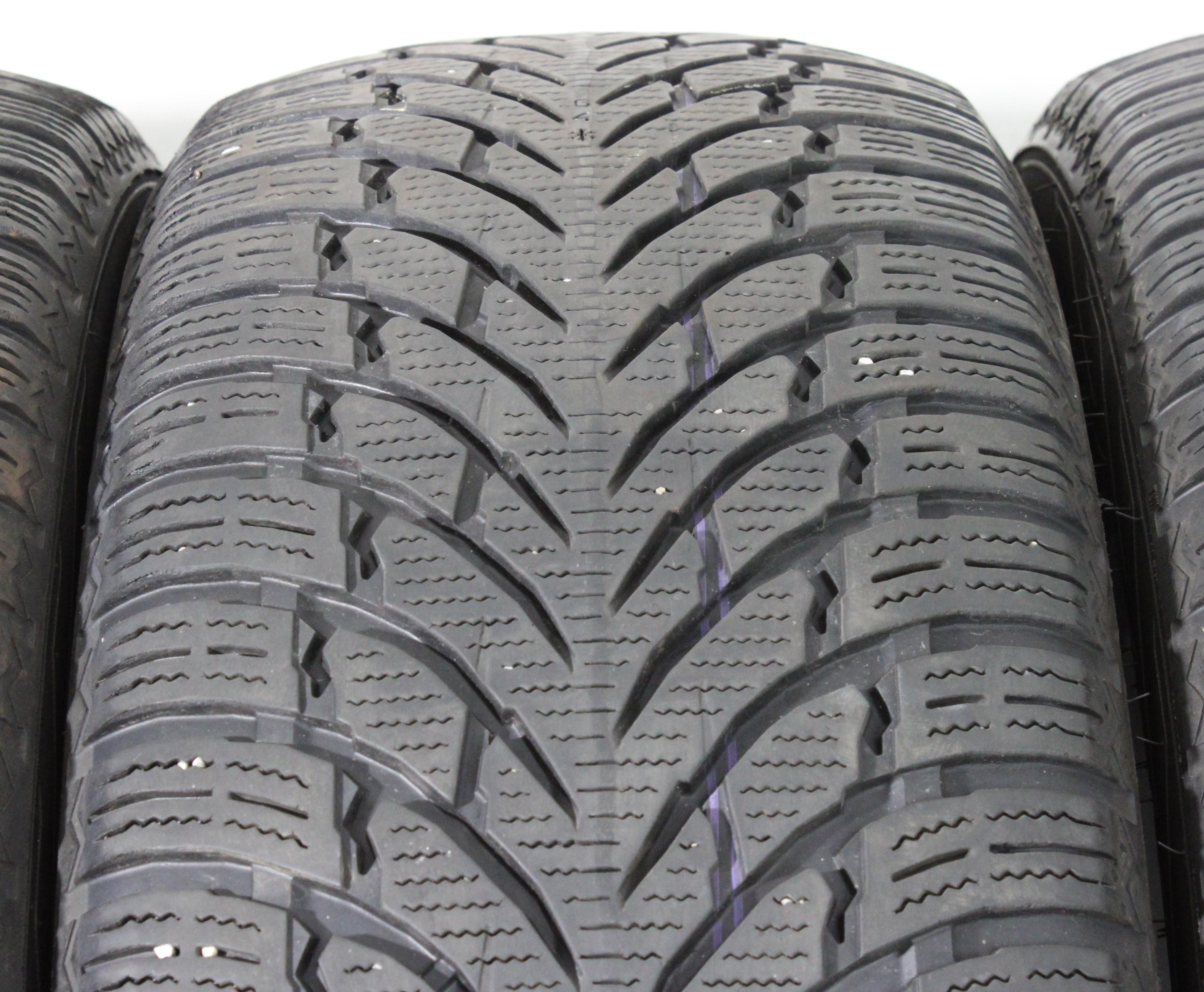 4 x 225/55R19 103V pneus hiver Nokian WR SUV 4 2x5-5,5mm/2x5,5-6mm 2021 XL