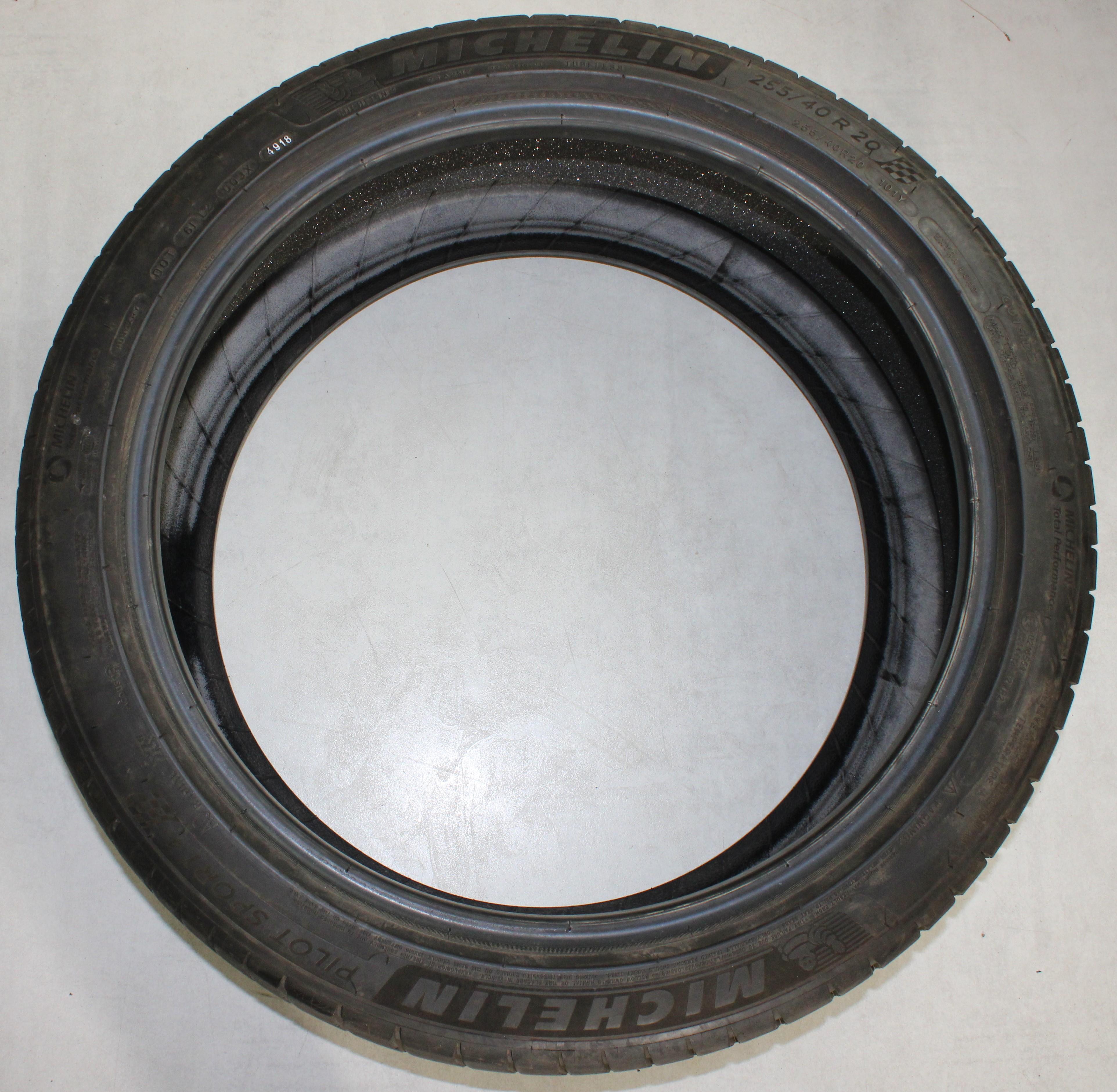 4 x 255/40R20 101Y Sommerreifen Michelin Pilot Sport 4 AO 6,5-7mm 2018 Silent XL