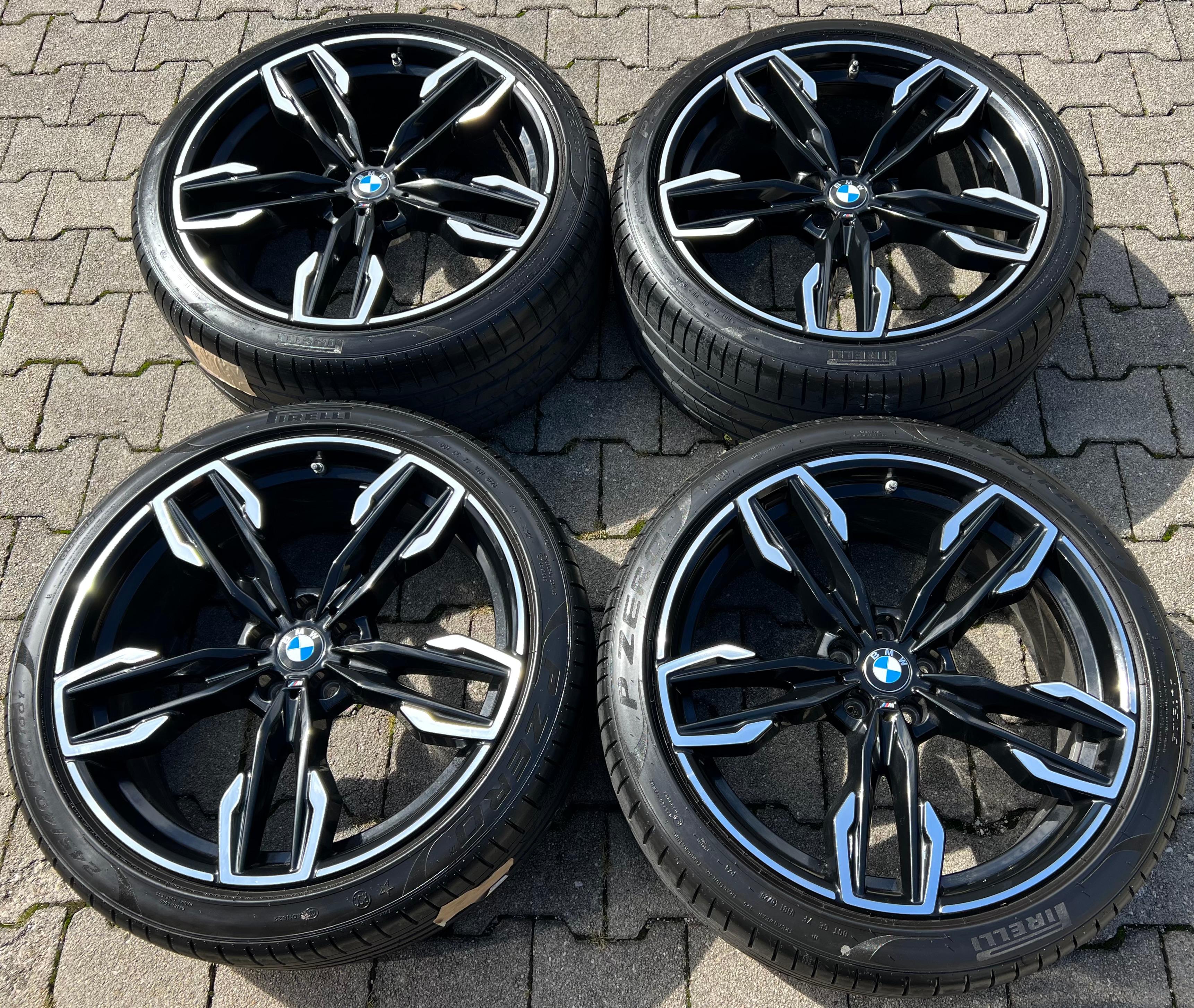 4 ORIGINELE 21" ALUMINIUM ZOMERWIELEN BMW X3 G01 X4 G02 STYLING M718 7916272 7916273 GRATIS LEVERING