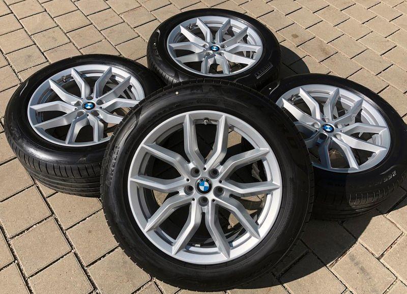 4 ROUES D'ÉTÉ ORIGINALES 19" EN ALUMINIUM BMW X5 G05 X6 G06 STYLING 734