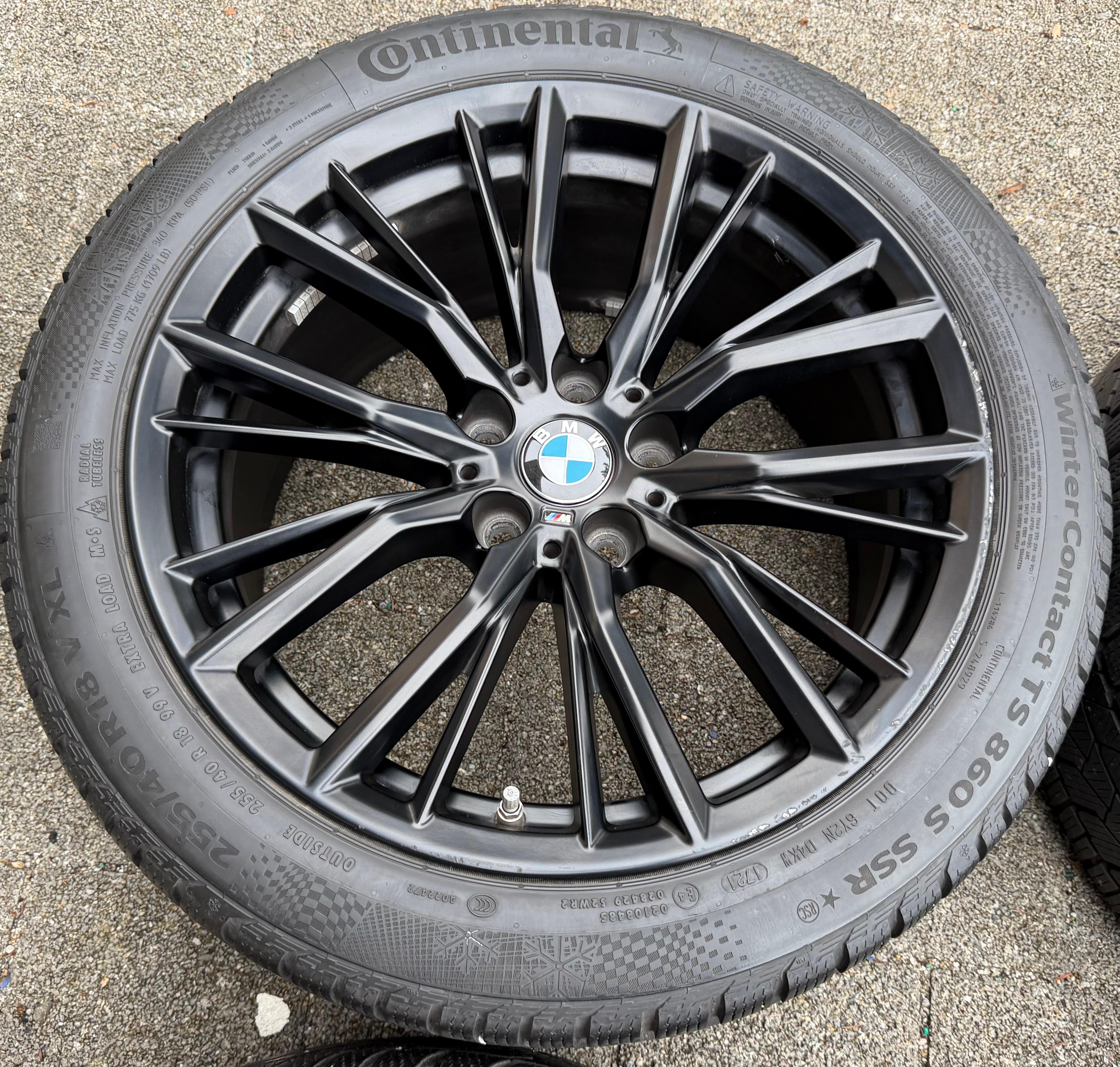 4 Original 18" Alu Winterräder BMW 3ER Reihe G20 G21 4ER G22 G23 2ER G42 M796 RDKS