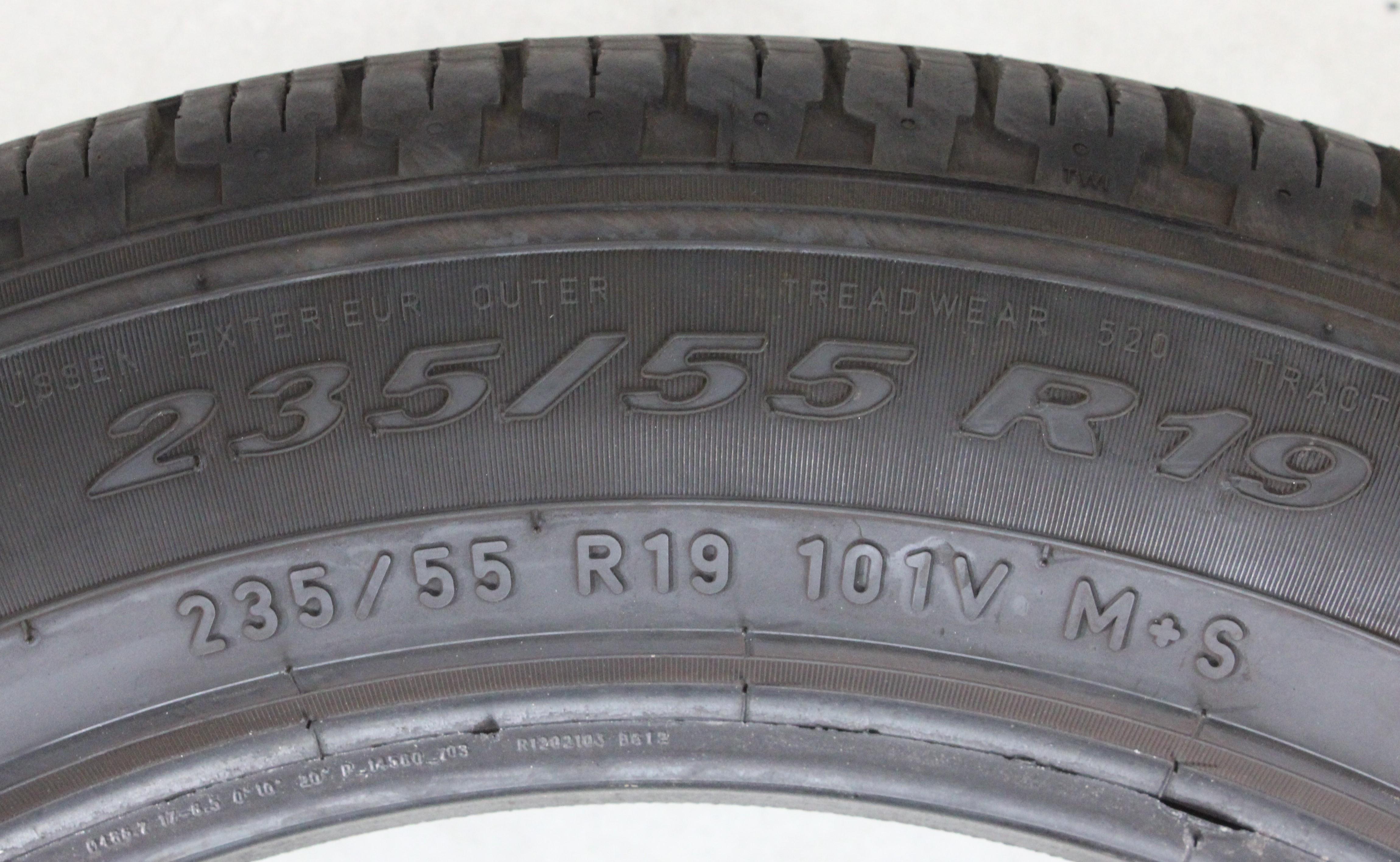 1 x 235/55R19 101V Ganzjahresreifen Pirelli Scorpion Verde All Season NO 6-6,5mm 2022