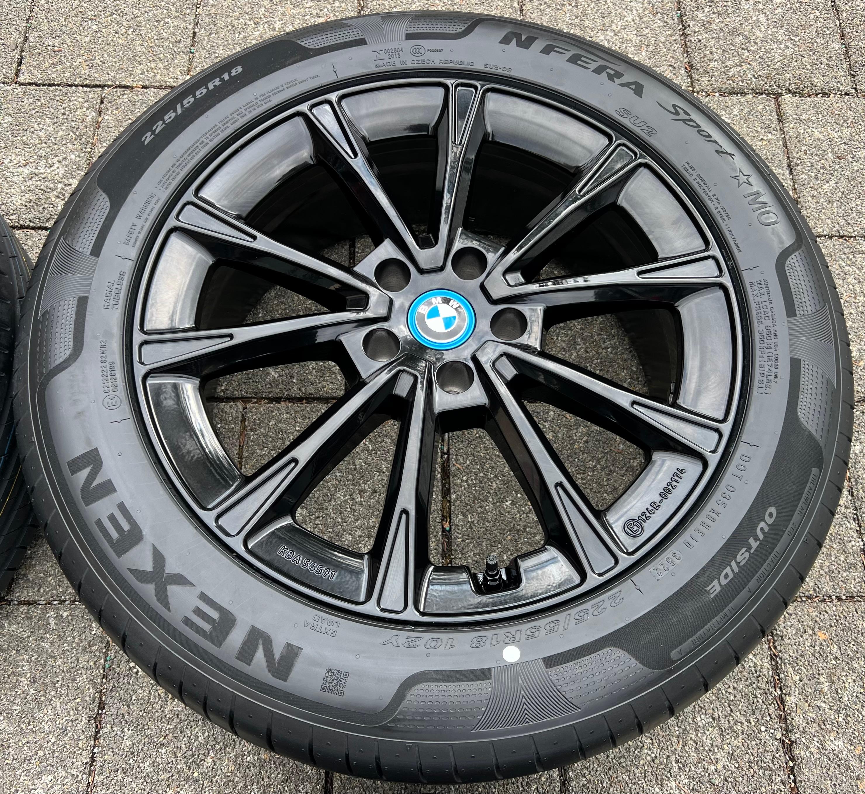 4 ALUMINIUM 18" ZOMERWIELEN BMW 5 SERIE G60 G61 225/55R18 102Y RDKS 2022 GRATIS VERZENDING