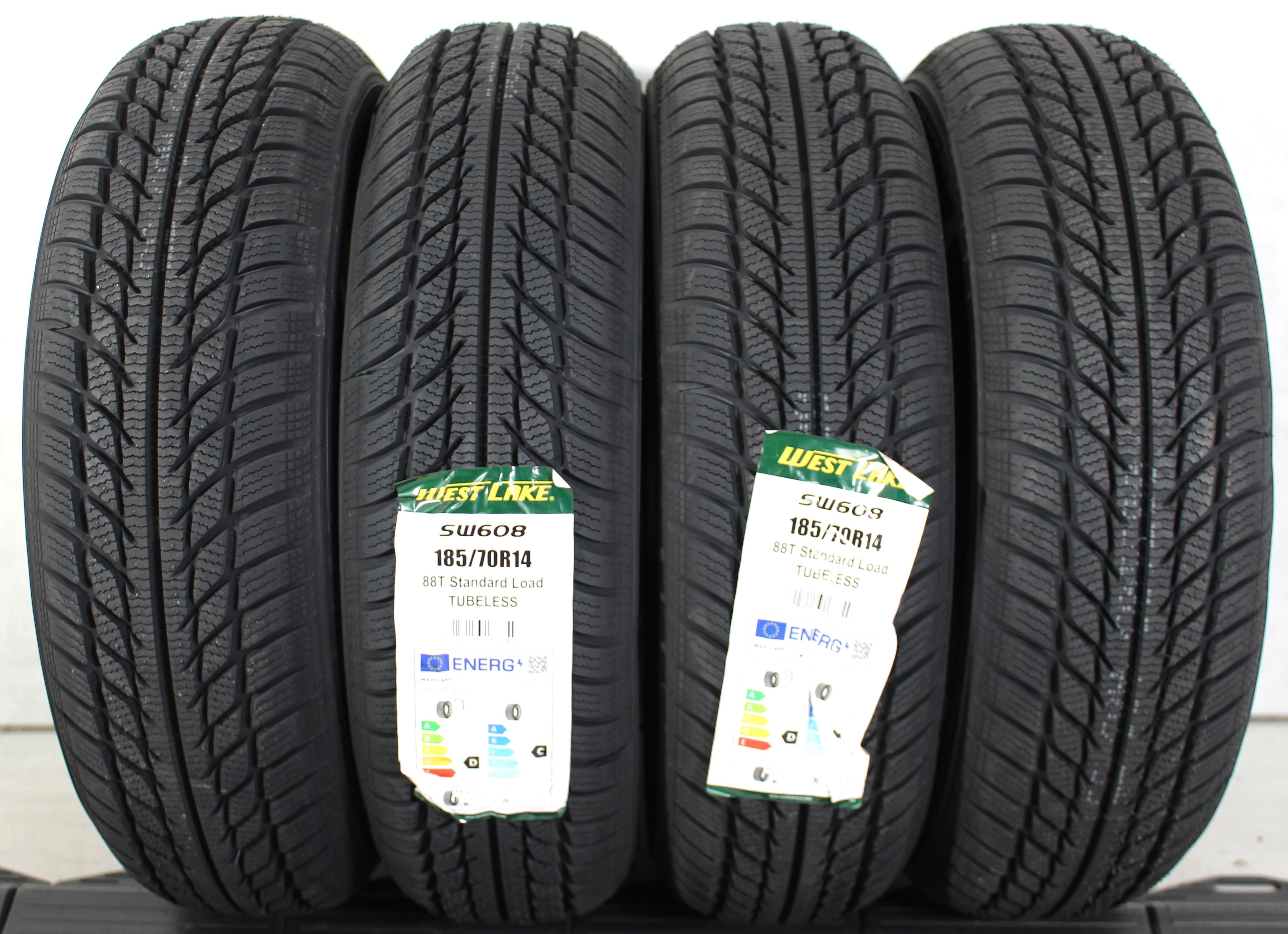 4 x 185/70R14 88T Winterreifen Westlake SW608 2024 NEU Freihaus