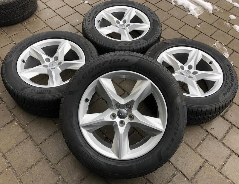 4 ORIGINAL 19" ALUFELGEN FELGEN AUDI Q7 4M0601025F 8x19 ET28 4M0601025F FREIHAUS