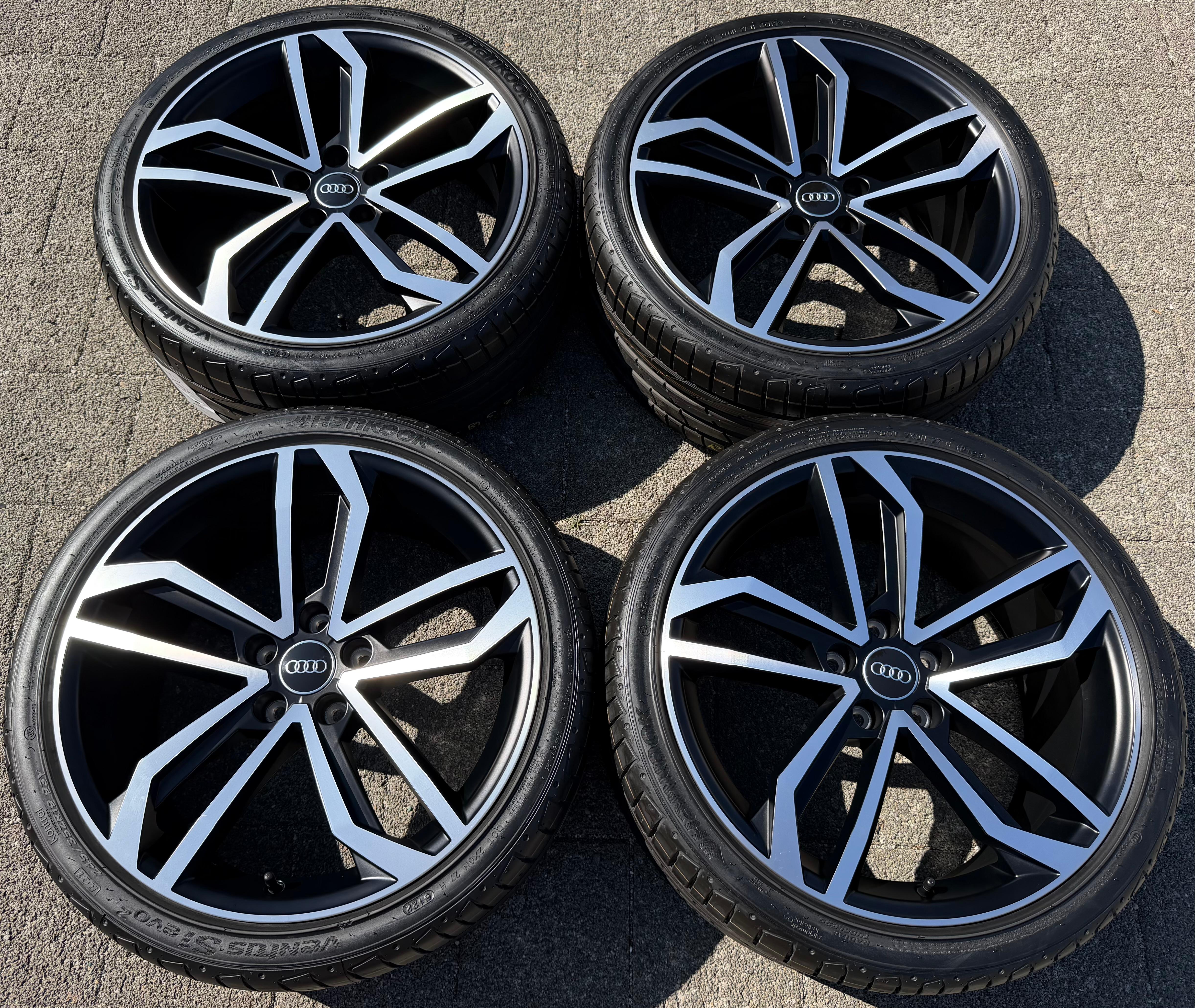 4 Original 19" Alu Sommerräder AUDI A4 S4 B9 8W 245/35R19 93Y 8W0071499 Hankook NEU