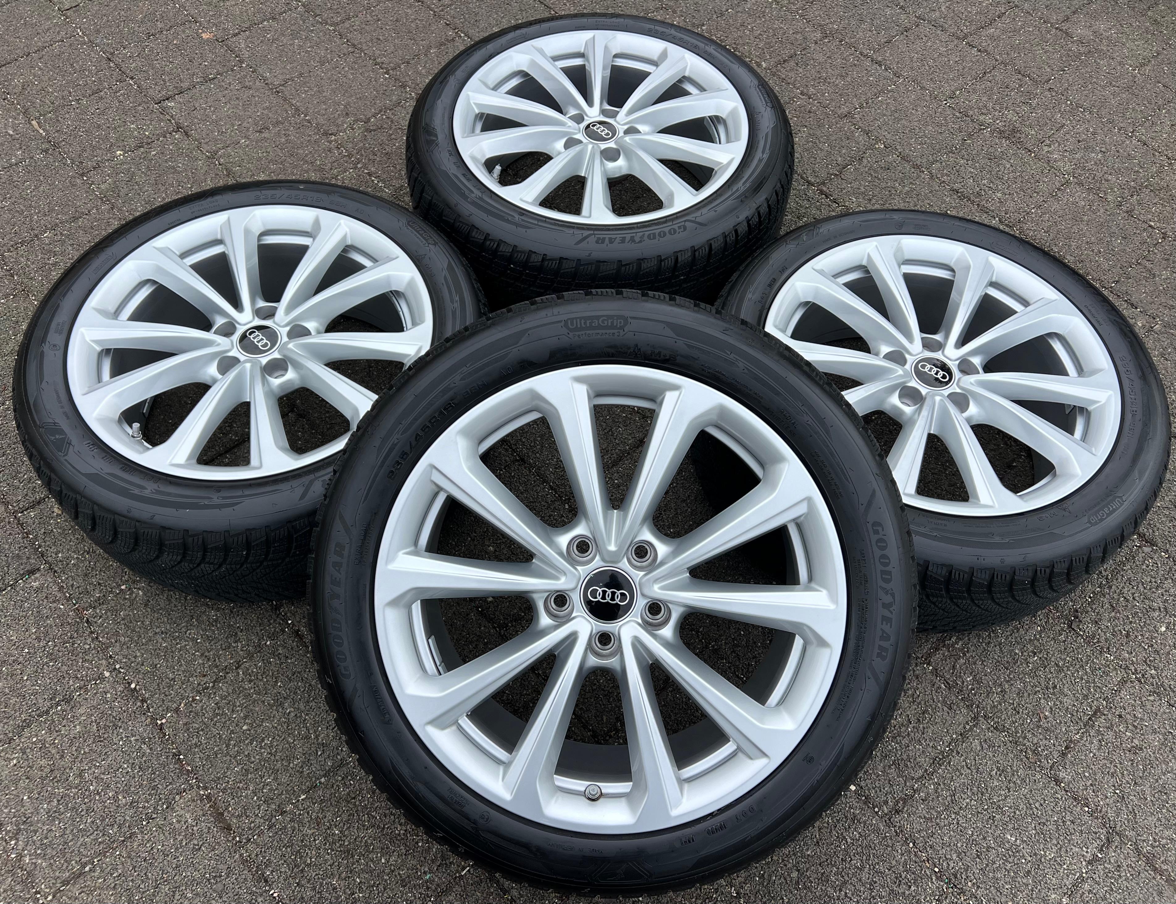 4 ORIGINAL 18" ALU WINTERRÄDER AUDI A5 S5 FU2 B10 8B3601025D 235/45R18 98H 2024