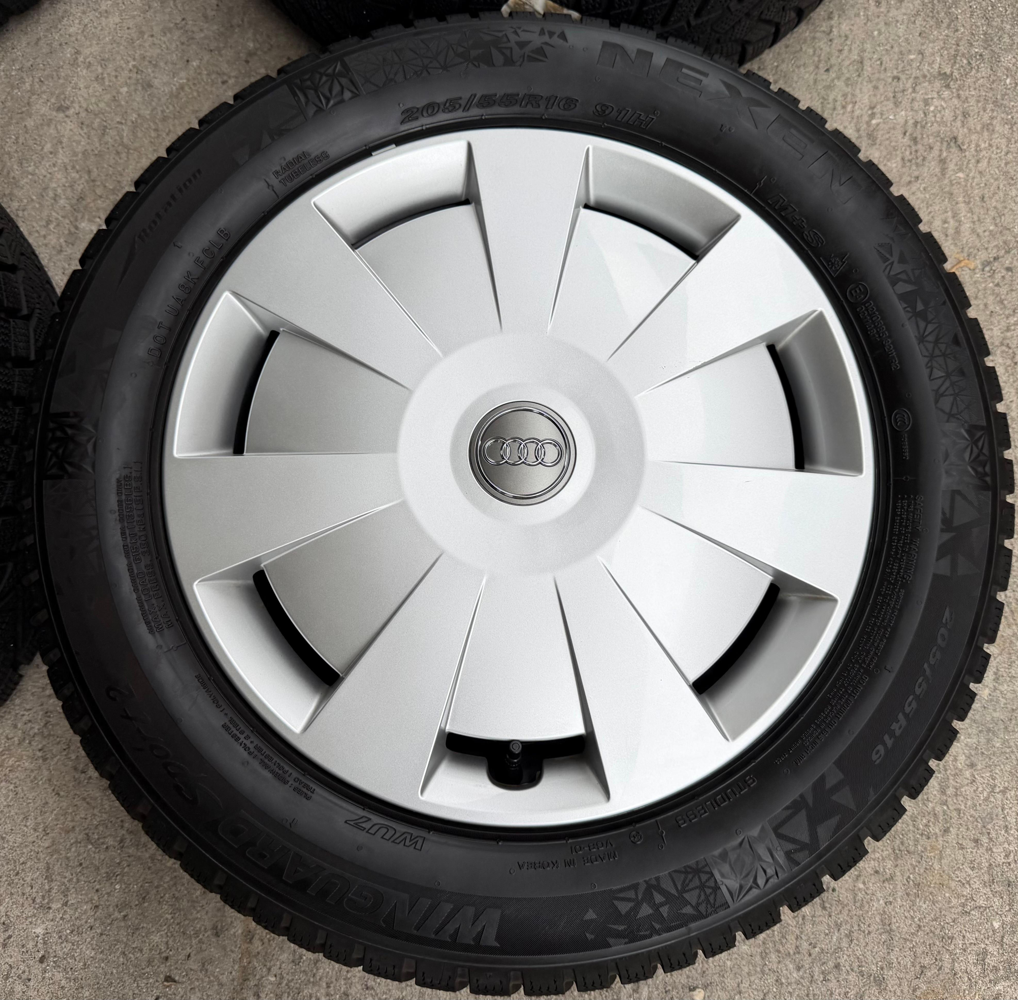 4 Winterräder Audi A3 8V Sportback Cabrio  205/55R16 91H Nexen 8V0601027A 2023