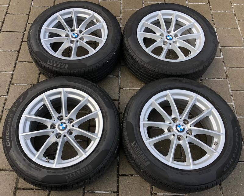 4 LLANTAS DE ALUMINIO ORIGINALES 17" BMW SERIE 5 G30 G31 SERIE 6 G32 RDKS STYLING 618 6868217