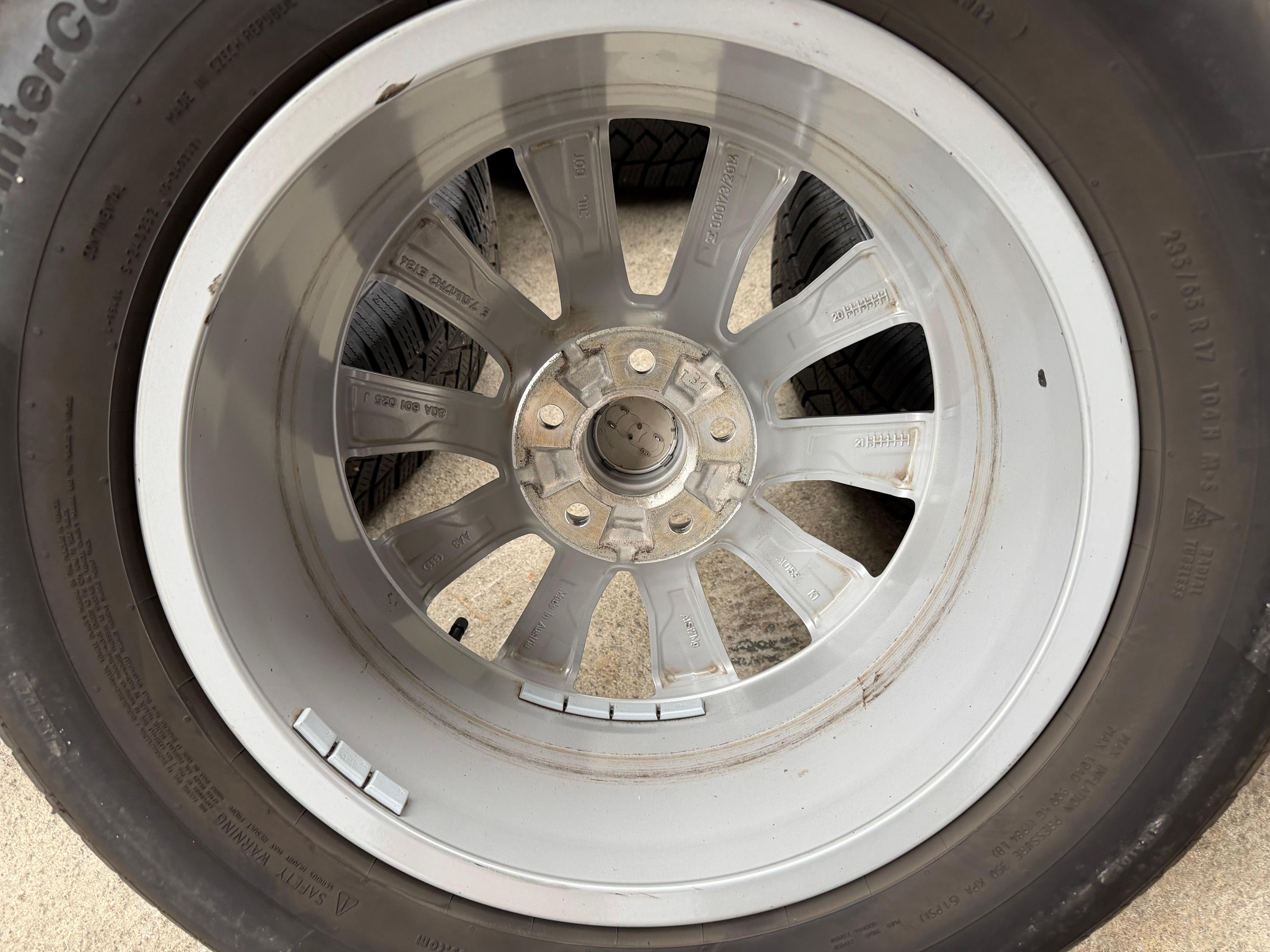 4 Original 17" Alufelgen Audi Q5 FY 80A601025J 7x17 ET34 Felge