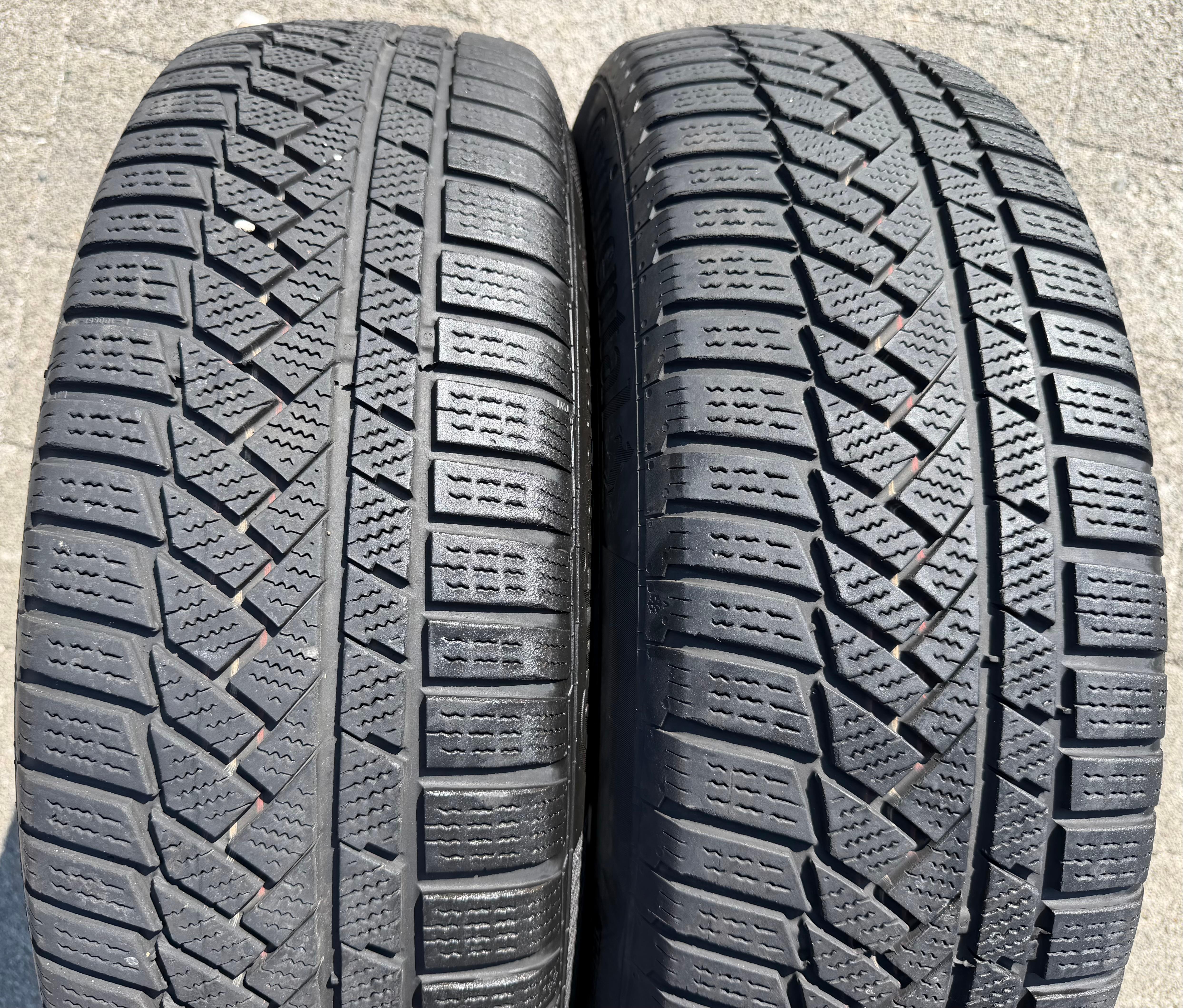 2 x 215/60R18 102T Winterreifen Continental Winter Contact TS850P SSR MOE 5,5-6mm 2023