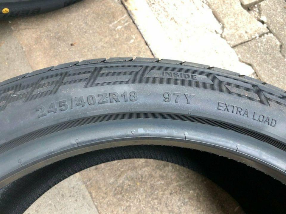 2 X 245/40R18 97Y BERLIN TIRES SUMMER UHP1 NEUMÁTICOS DE VERANO 2020 NUEVOS