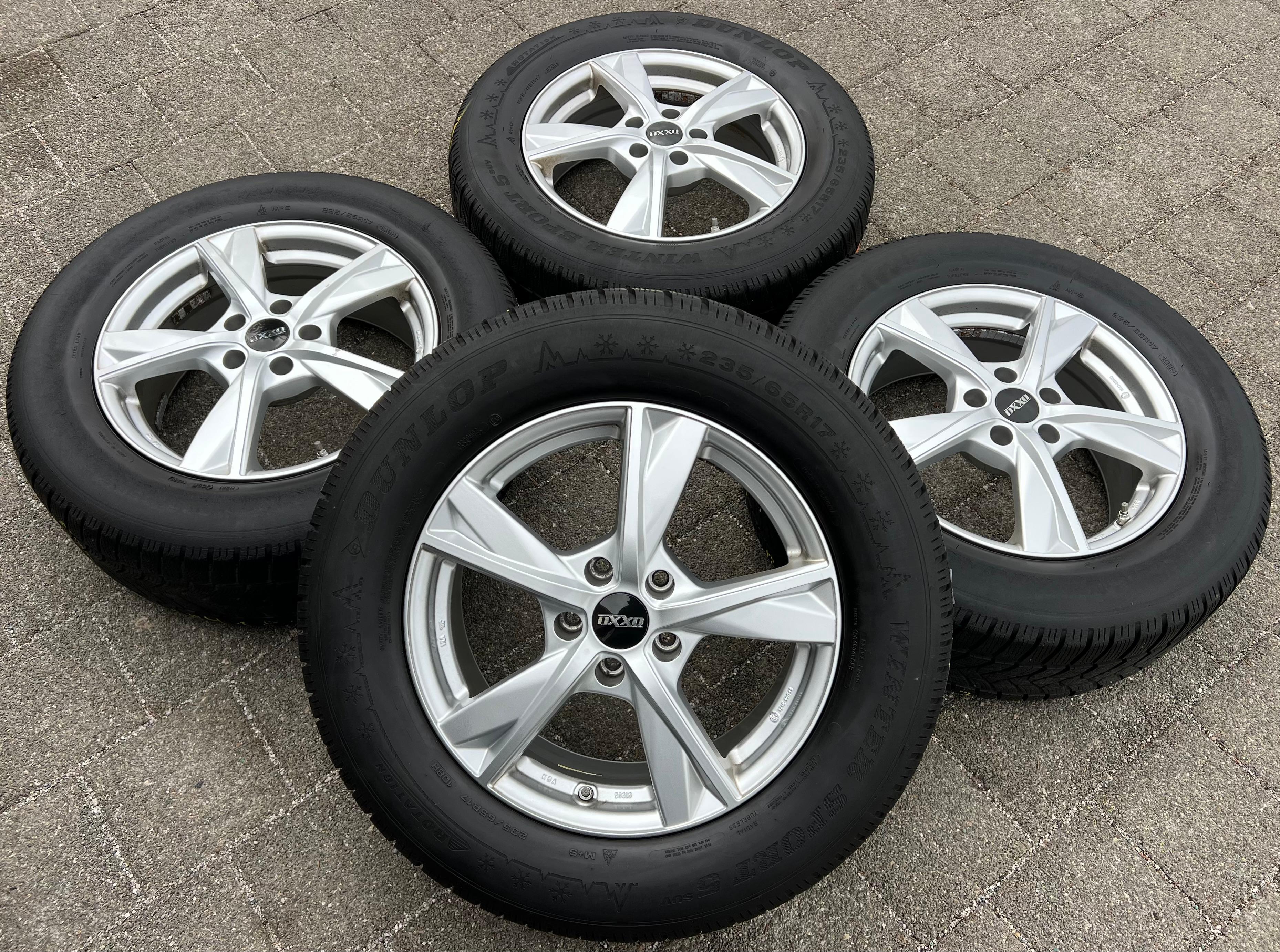 4 ALUFELGEN 17" NISSAN JUKE X-TRAIL DACIA DUSTER RENAULT ESPACE LATITUDE RDKS