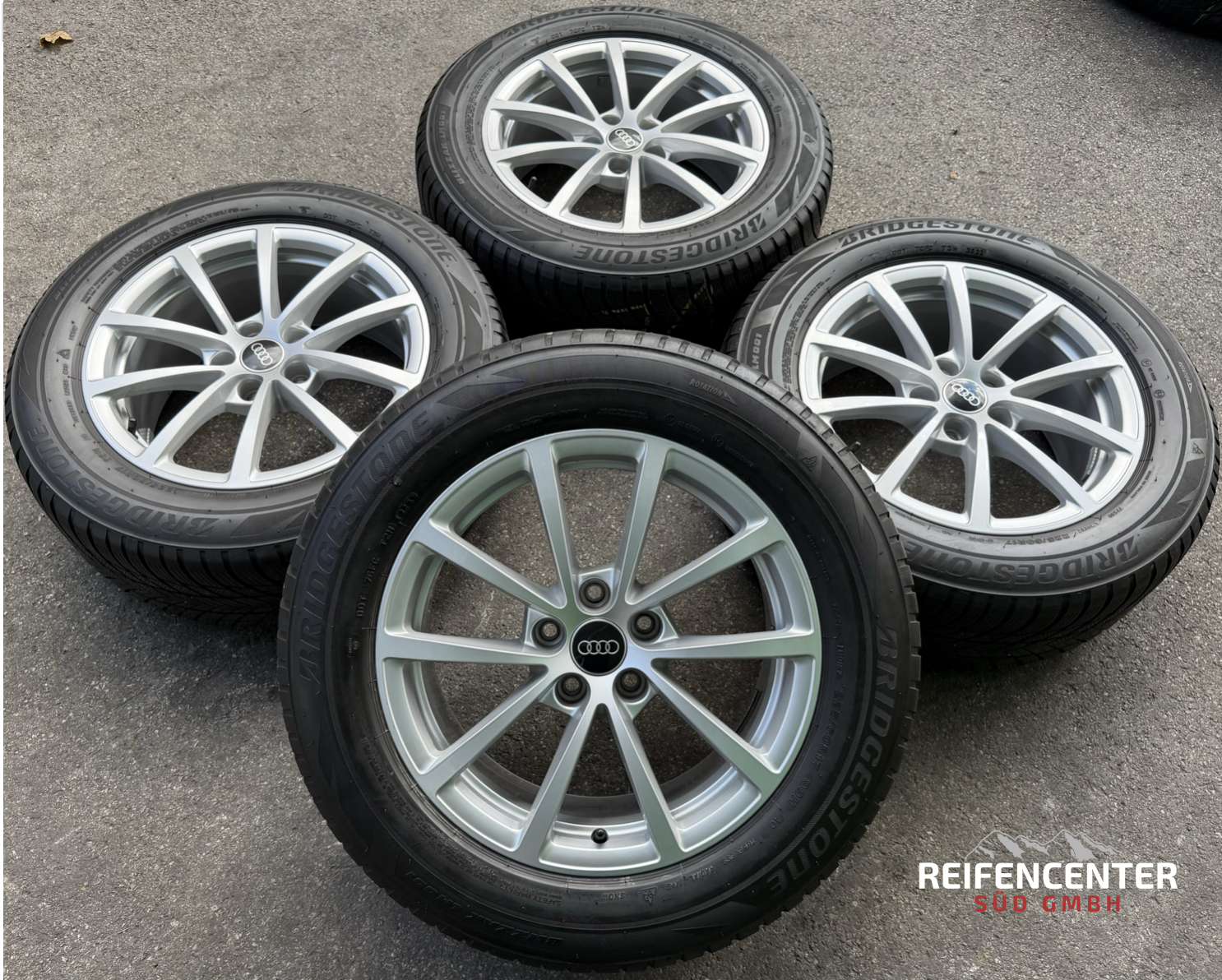 4 ruedas de invierno de aleación originales de 17" para Audi A6 4K C8 F2 225/60R17 99H 4K0601025 2022