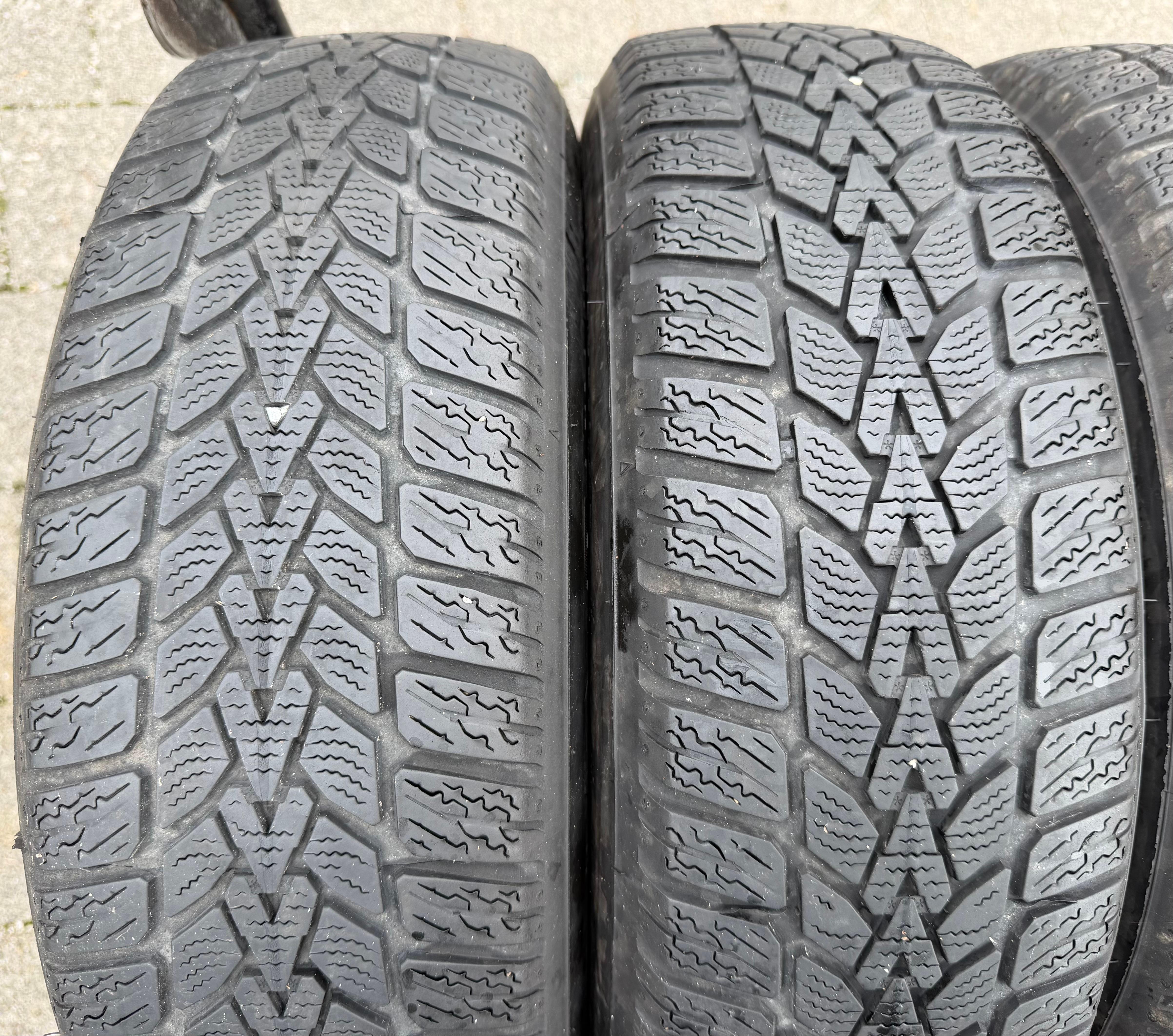 4 originele winterwielen Smart 453 165/65R15 81T 185/60R15 84T Dunlop RDKS 2019