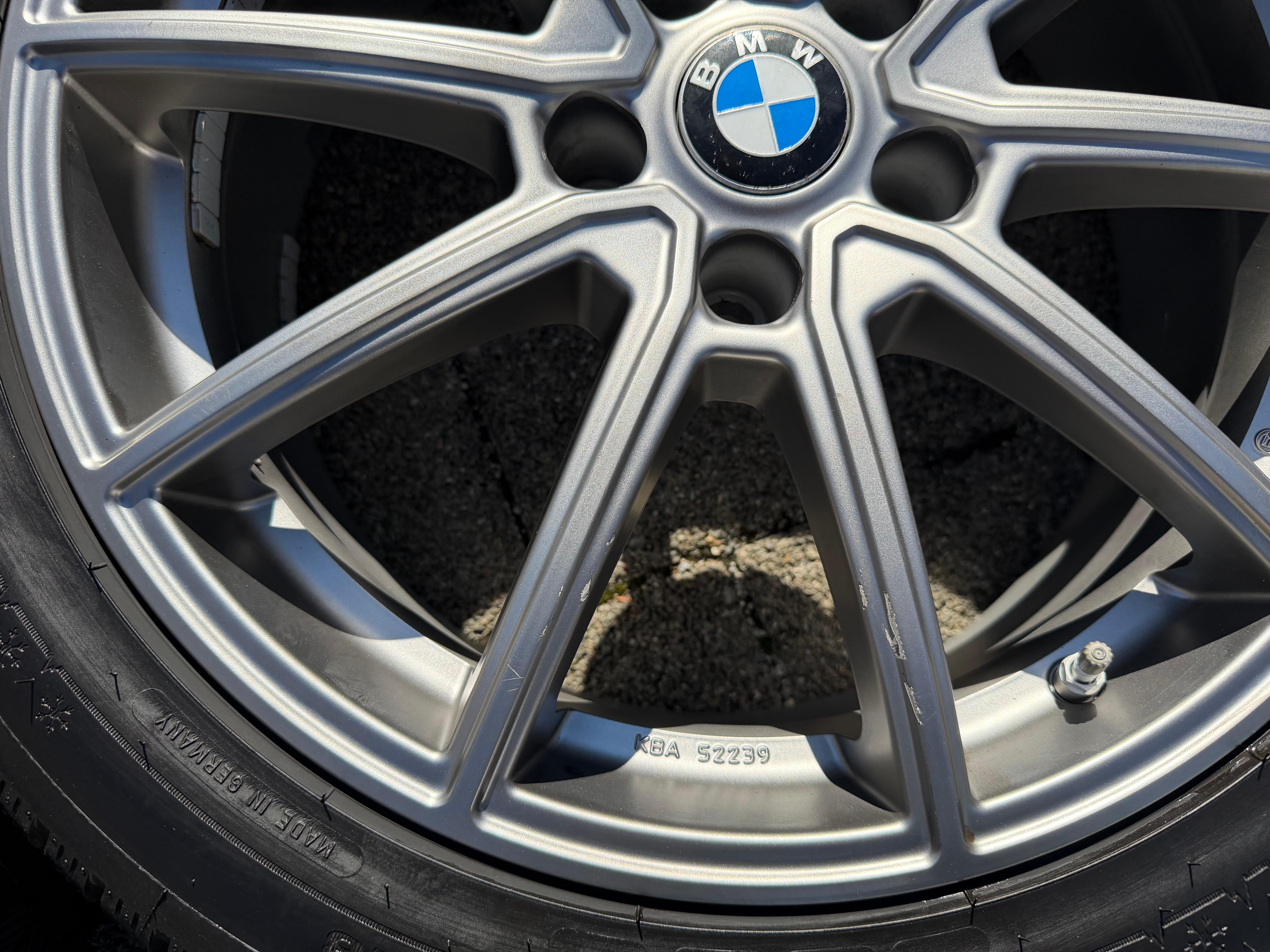 4 RUOTE IN LEGA DA 18" INVERNALI BMW SERIE 5 G30 G31 G5K G5L i4 G4C G26 245/45R18 100V