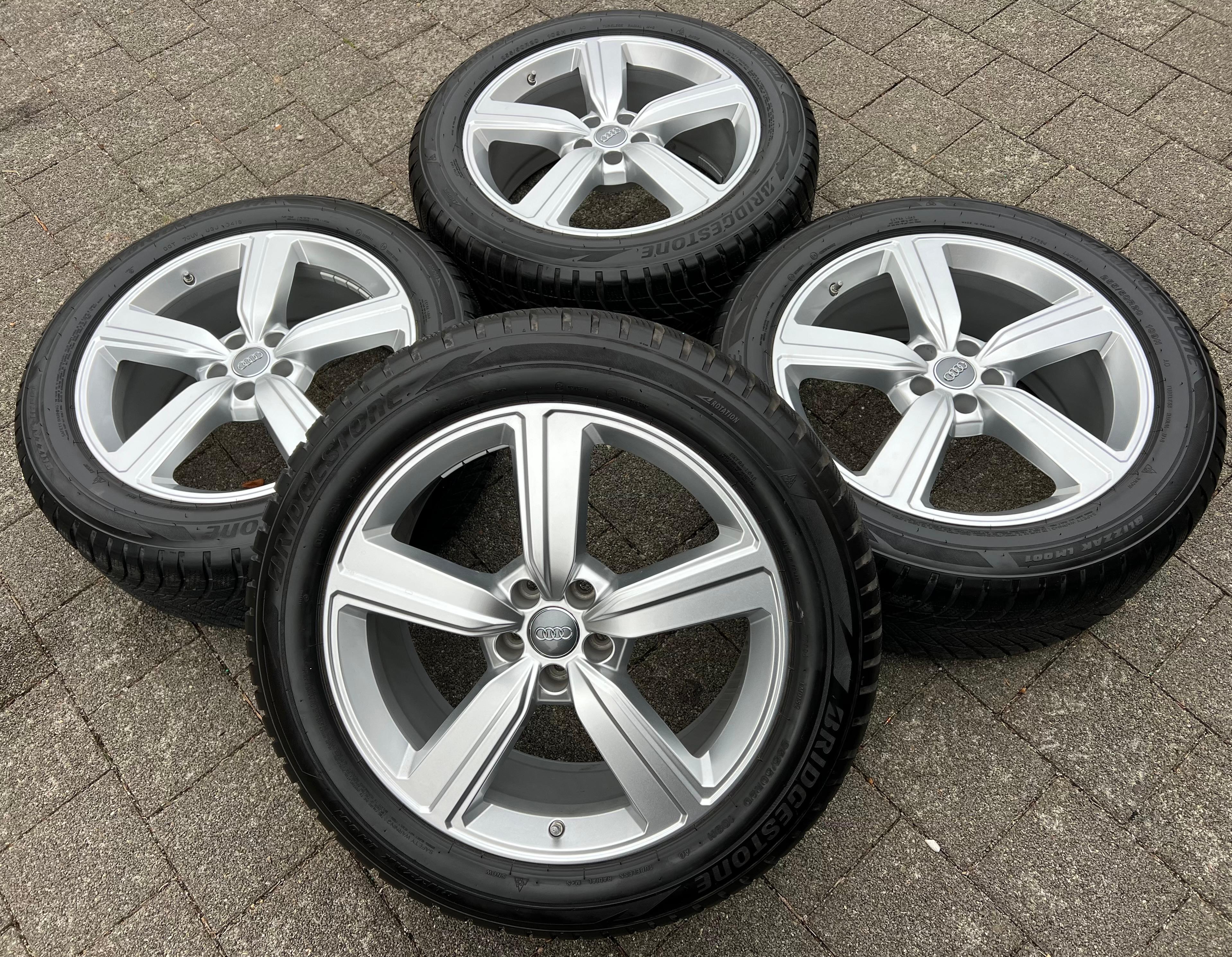 4 ORIGINAL 20" ALU WINTERRÄDER AUDI E-TRON Q8 ETRON 4KE601025S 255/50R20 109H