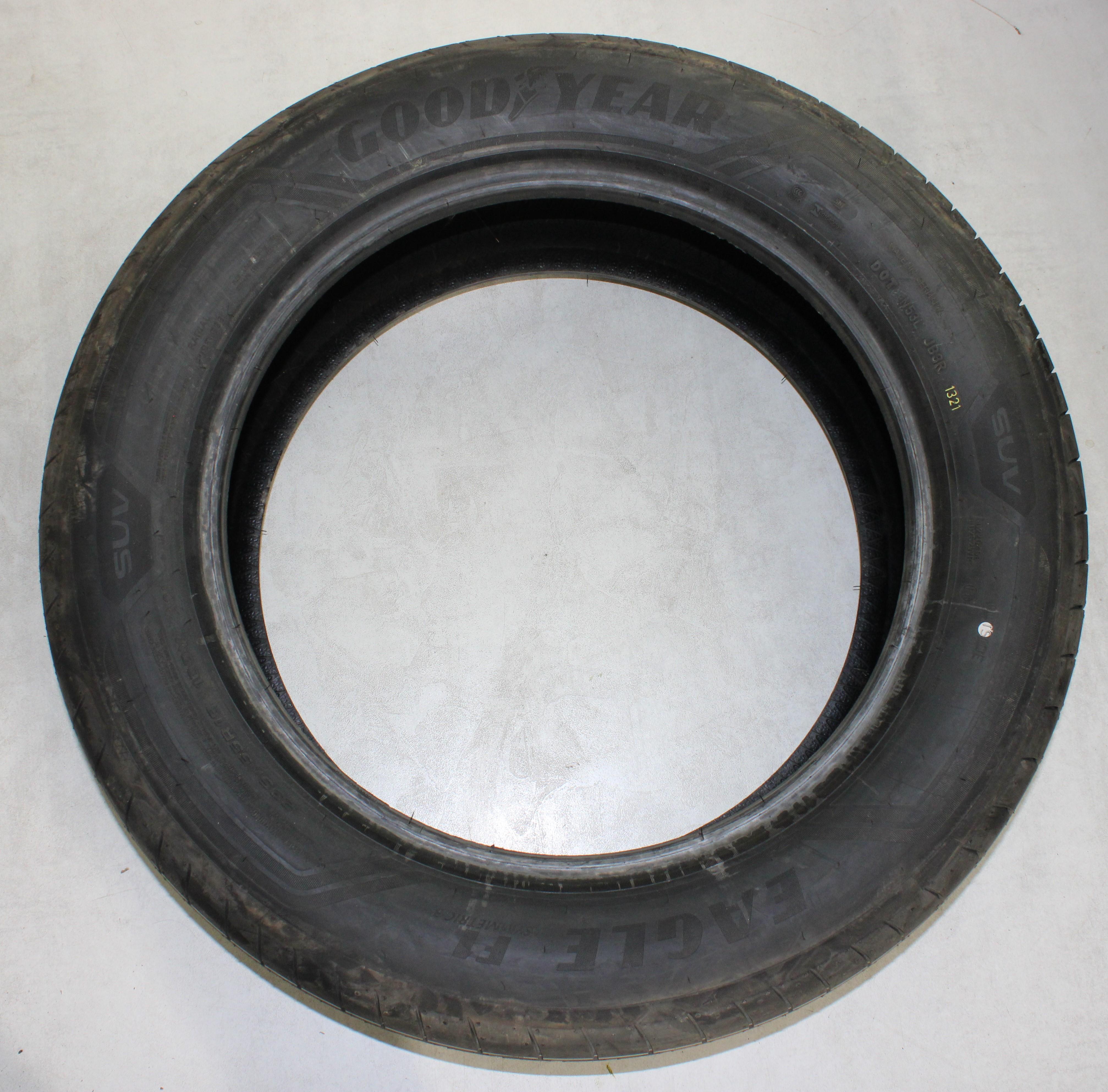 2 x 235/55R18 100V Sommerreifen Goodyear Eagle F1 Asymmetric 3 AO1 Volles Profil 2021
