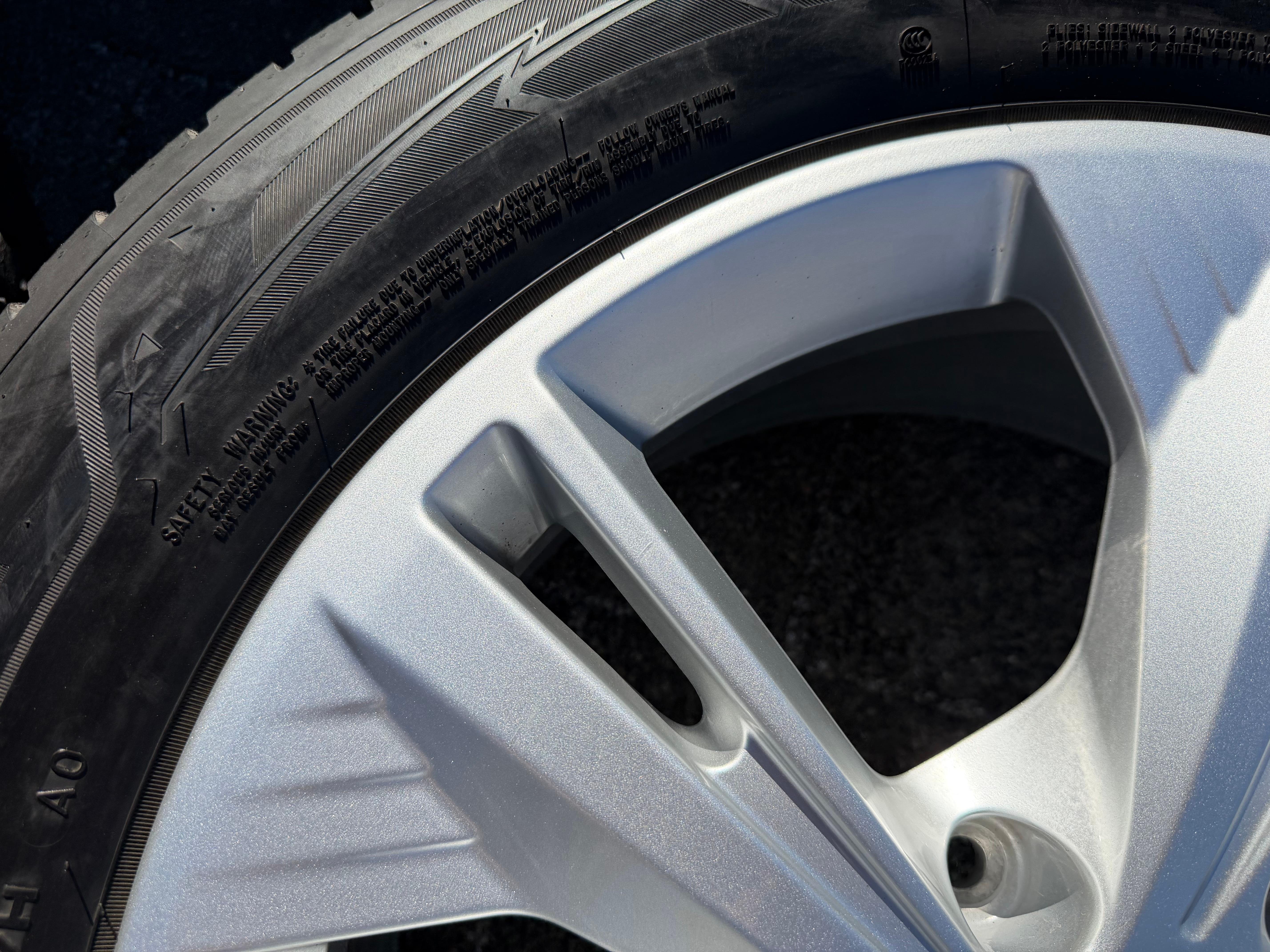 4 Original 19" Alu Winterräder AUDI Q6 SQ6 GF 85H601025F 85H601025G Goodyear