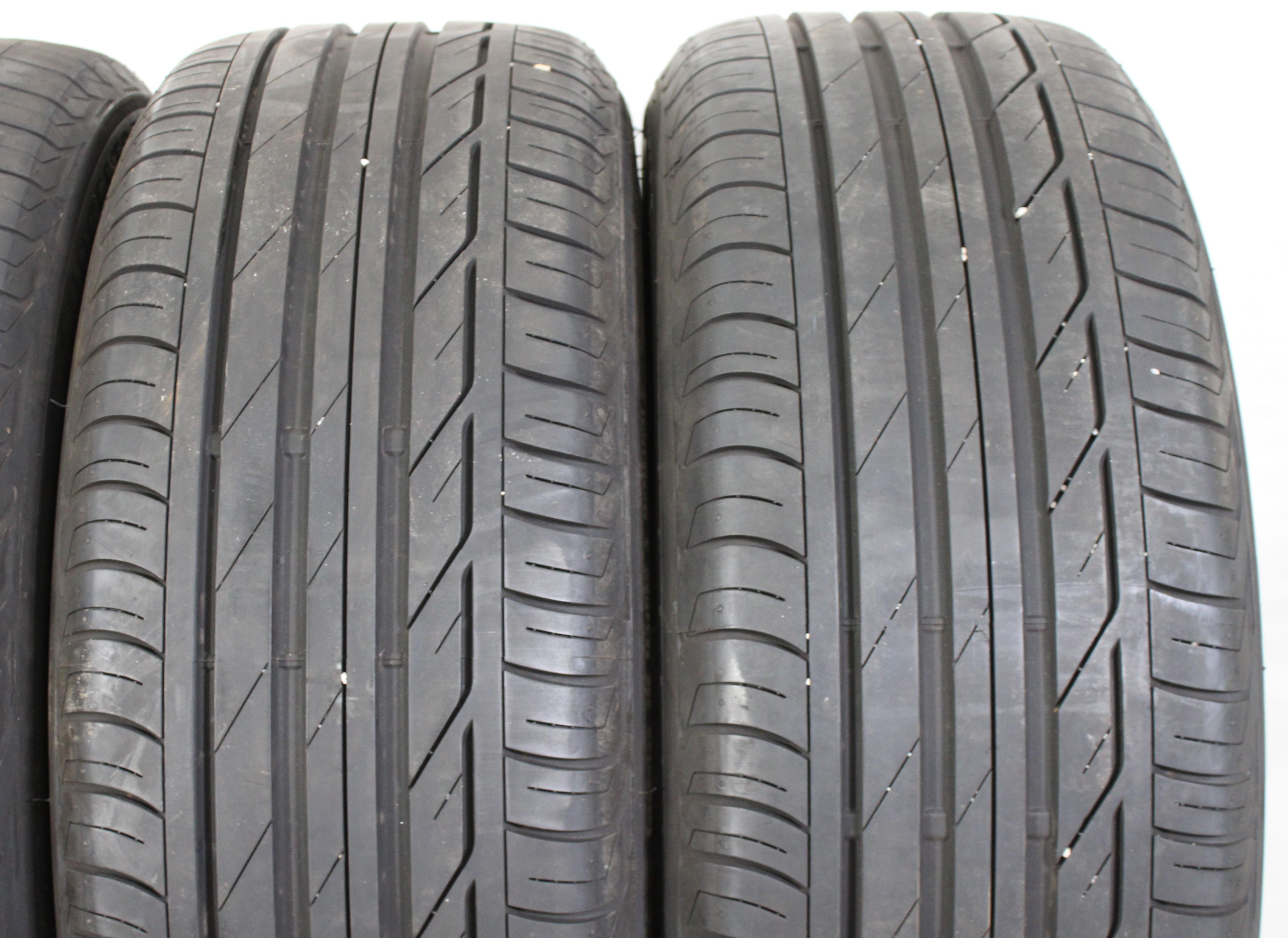 4 x 225/50R18 95W Sommerreifen Bridgestone Turanza T001 Runflat 2x5,5-6mm/2x6,5-7mm 2017 *