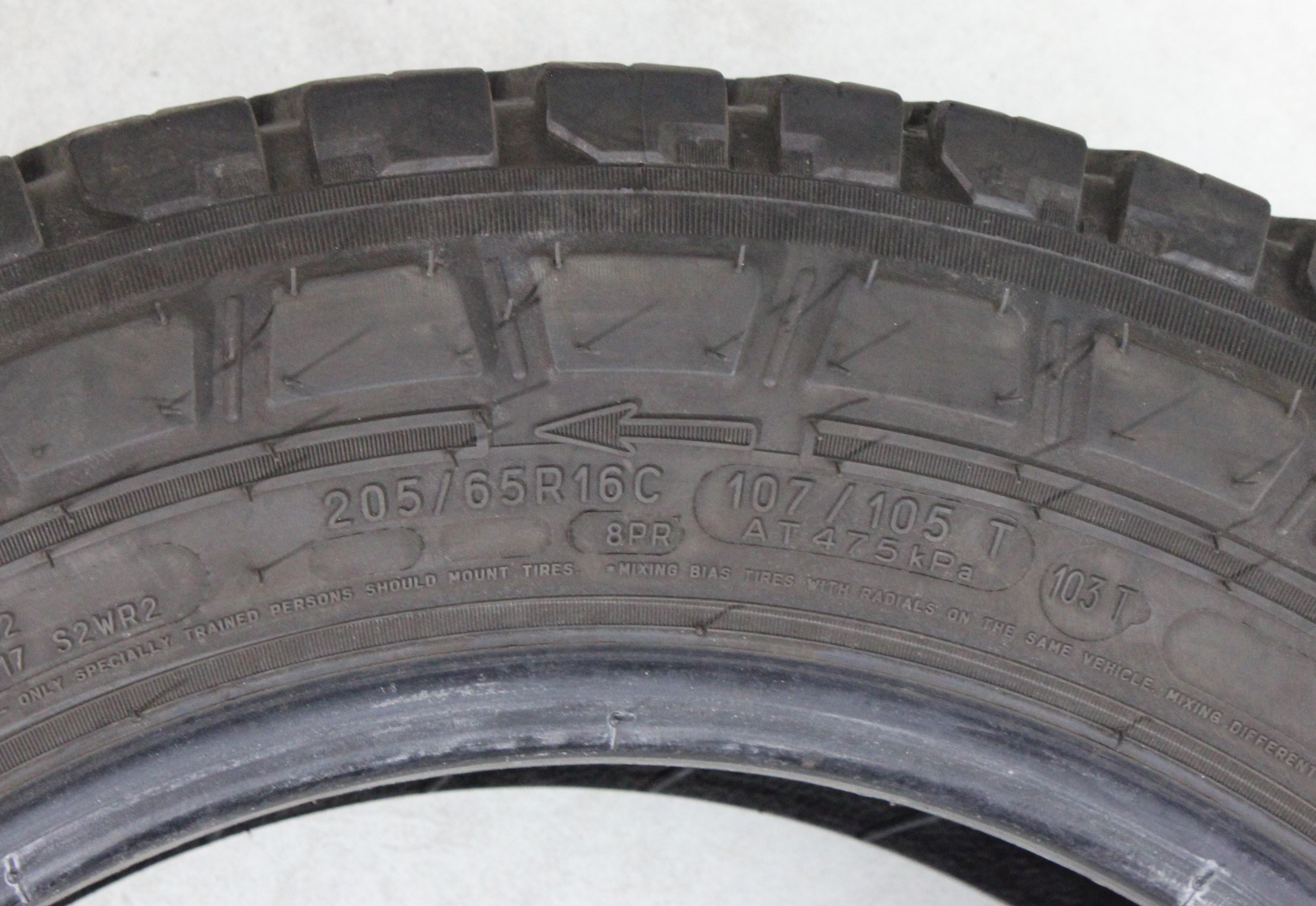 1 x 205/65R16C 107/105T Ganzjahresreifen Michelin Agilis Cross Climate 6,5mm 2020
