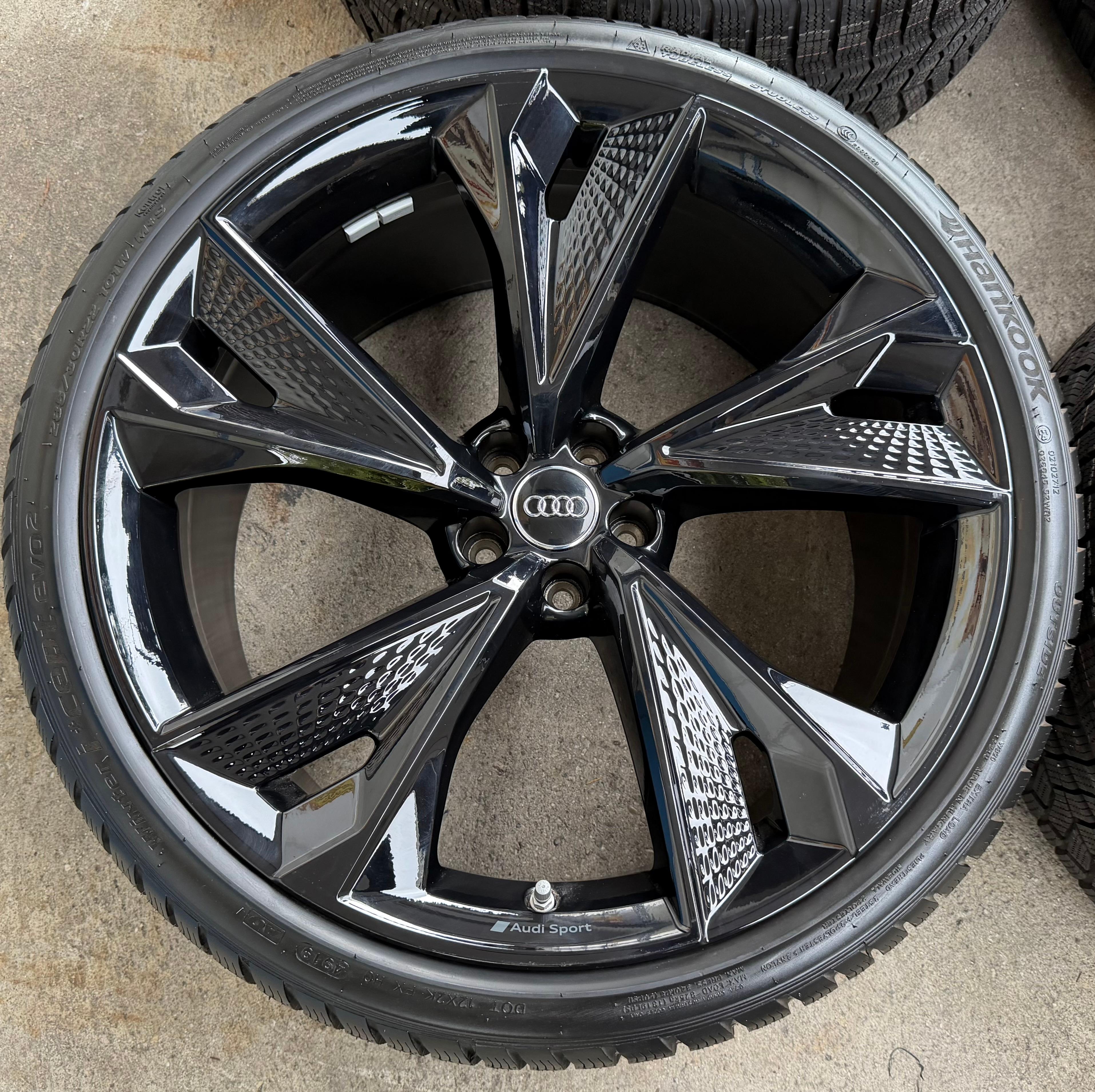 4 Original 22" Alu Winterräder Audi RS6 4K RS7 4K0601025BC 285/30R22 101W HANKOOK