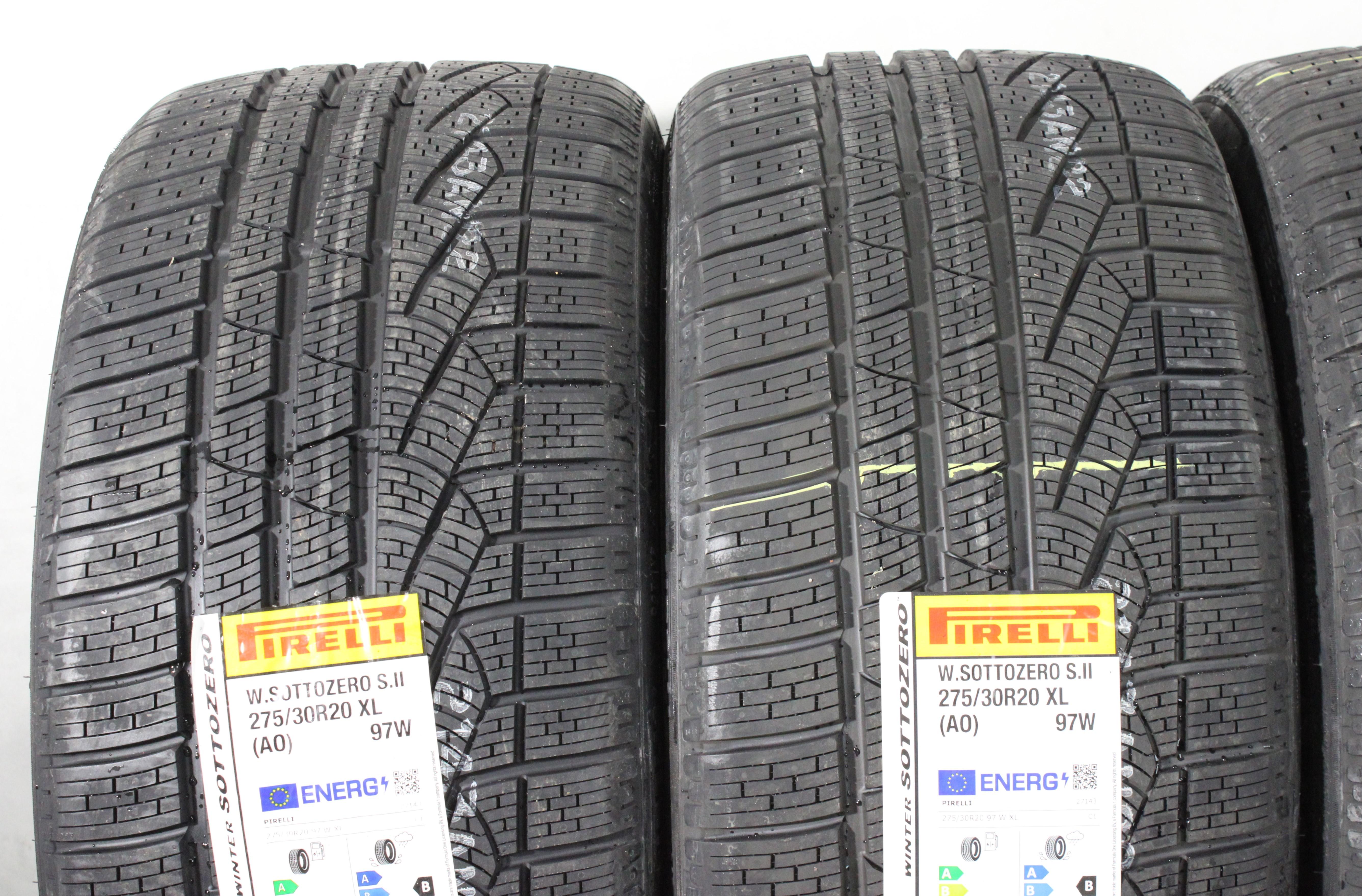 4 x 275/30R20 97W Winterreifen Pirelli Sottozero Winter 270 Serie 2 AO 2022 NEU