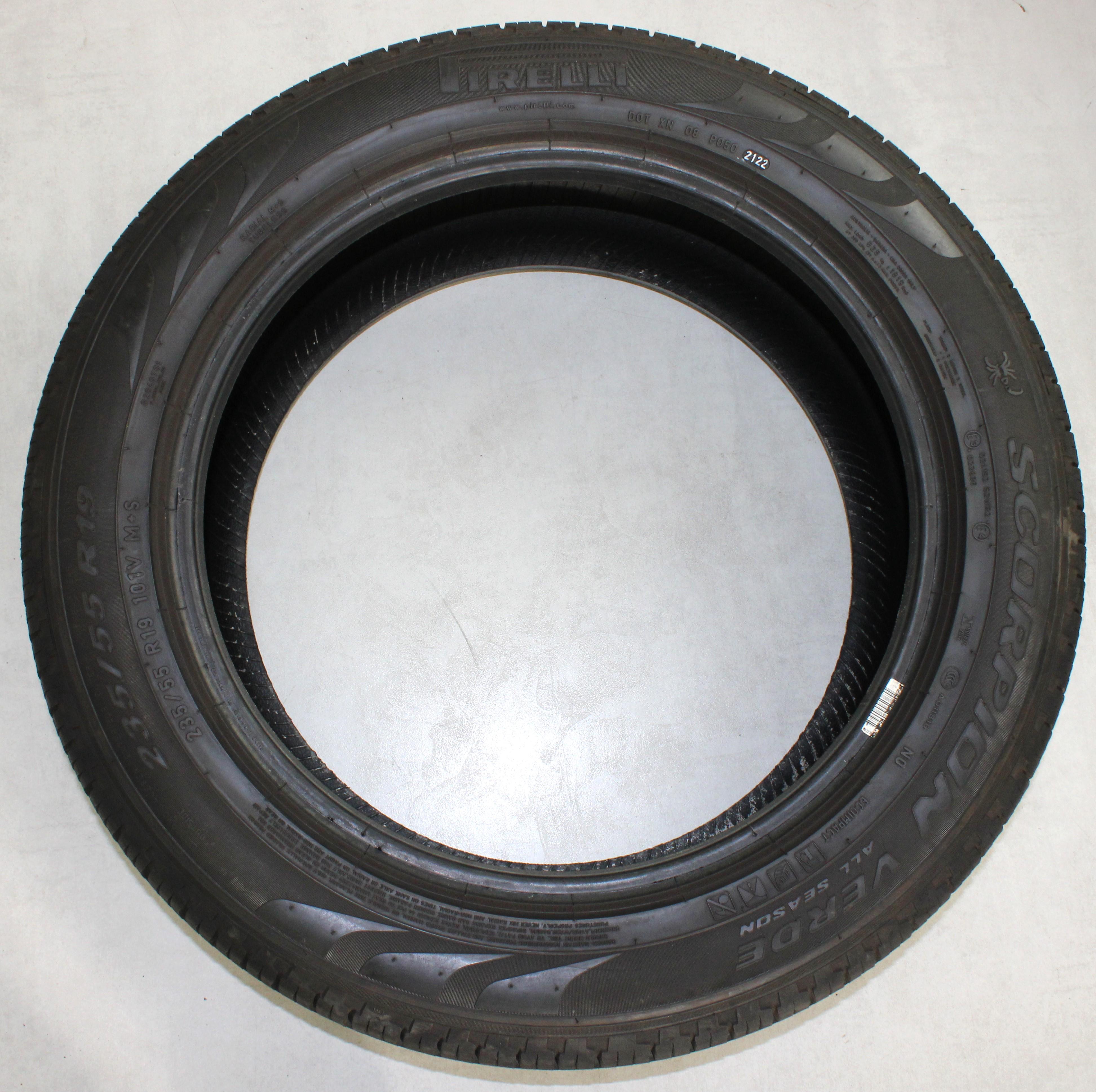 1 x 235/55R19 101V Ganzjahresreifen Pirelli Scorpion Verde All Season NO 6-6,5mm 2022