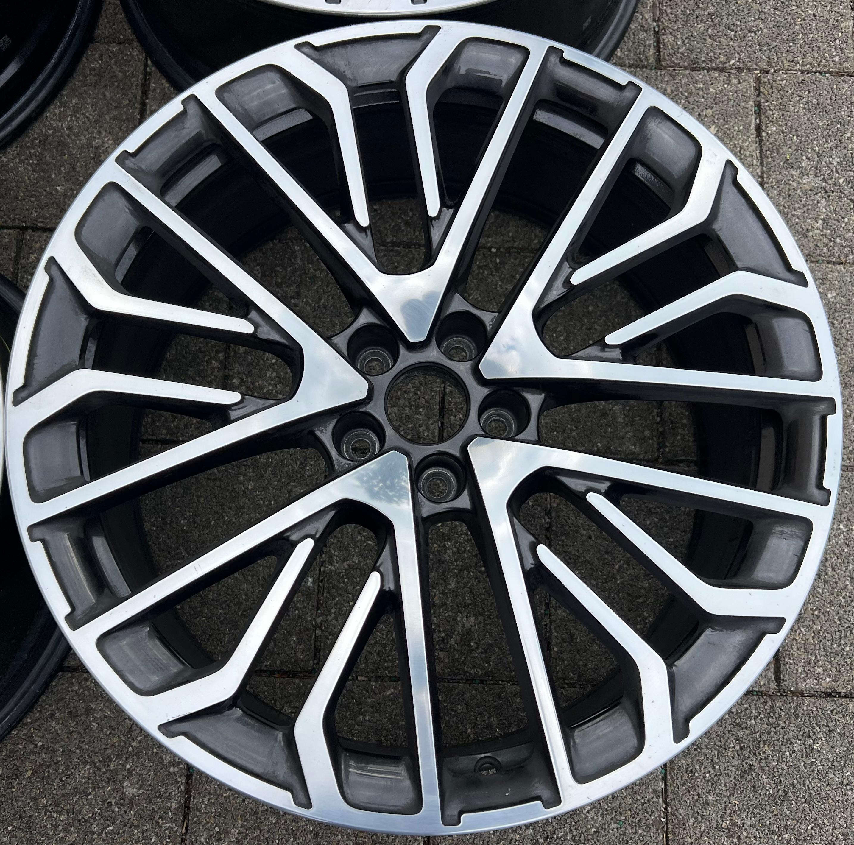 4 llantas de aleación originales de 21" para Audi Q5, color GUN GUB, referencia 8MA601025L, 8x21, ET34, envío gratuito
