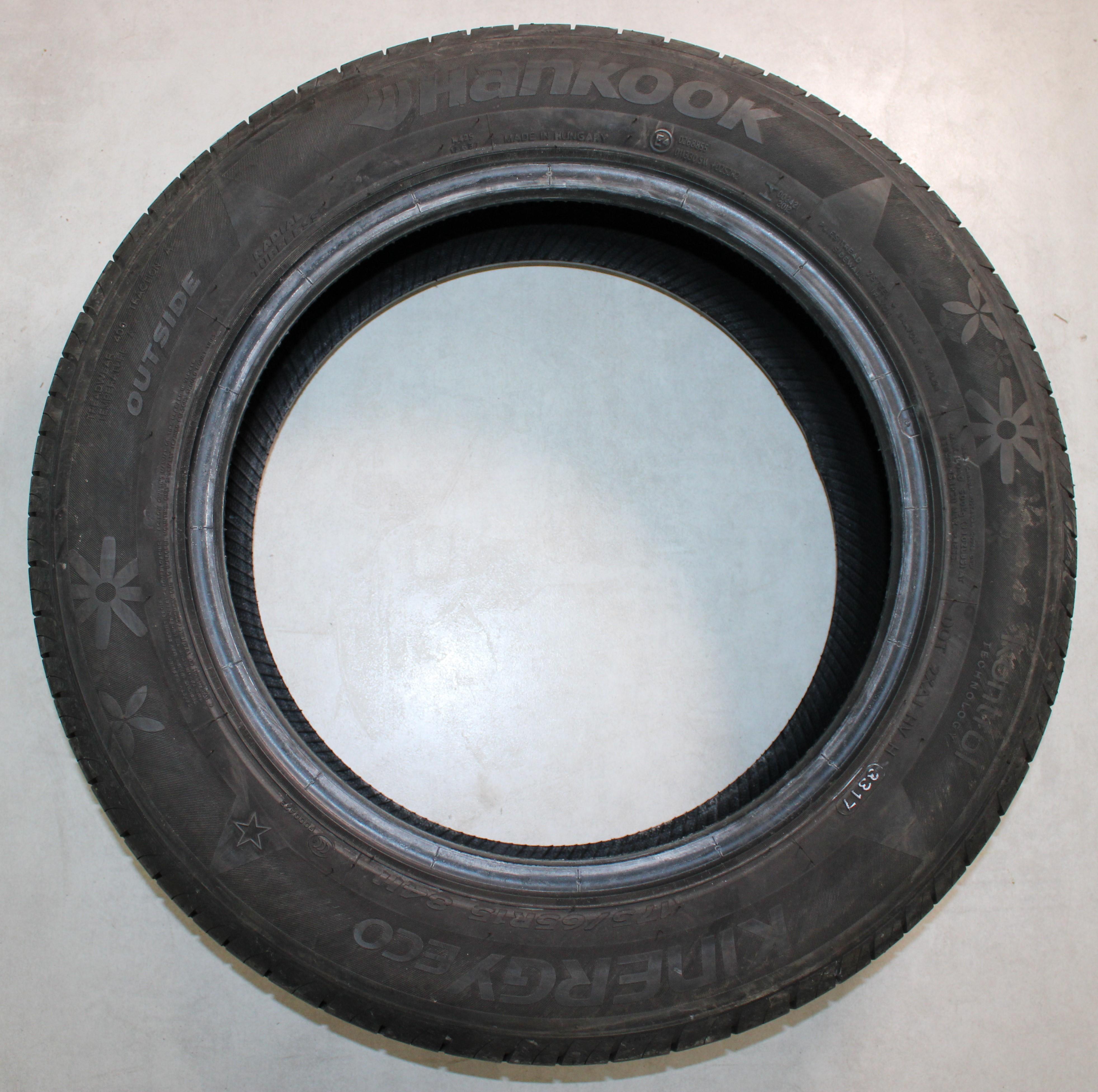 2 x 175/65R15 84H Sommerreifen Hankook Kinergy Eco 5,5-6mm 2017