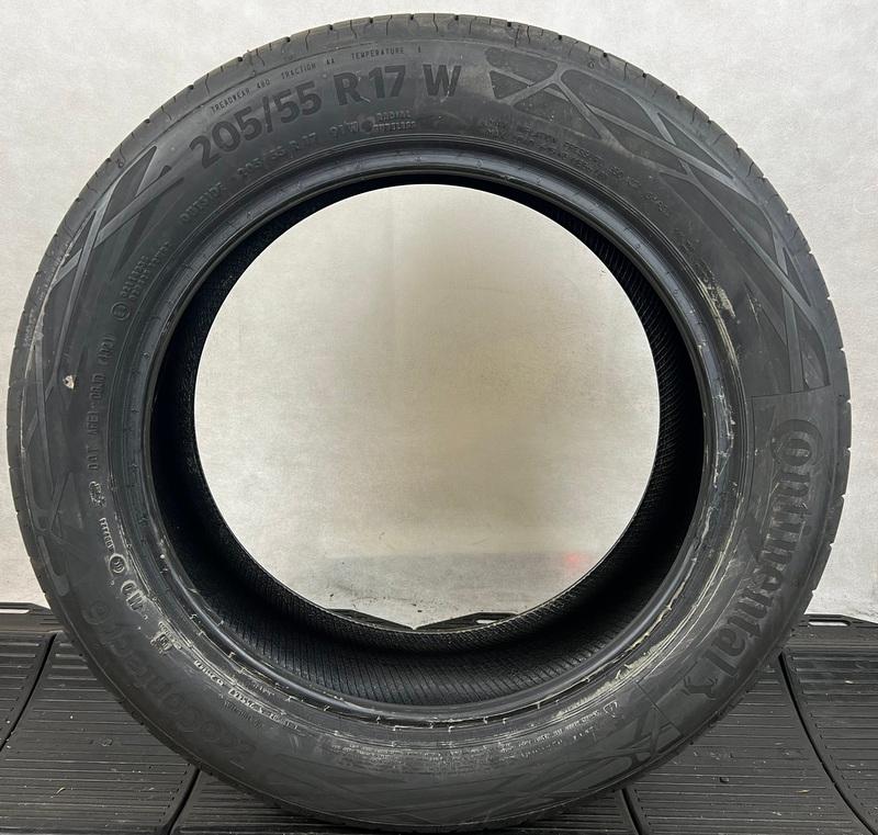 4 x 205/55R17 91W Sommerreifen Continental Eco Contact 6 6mm 2021