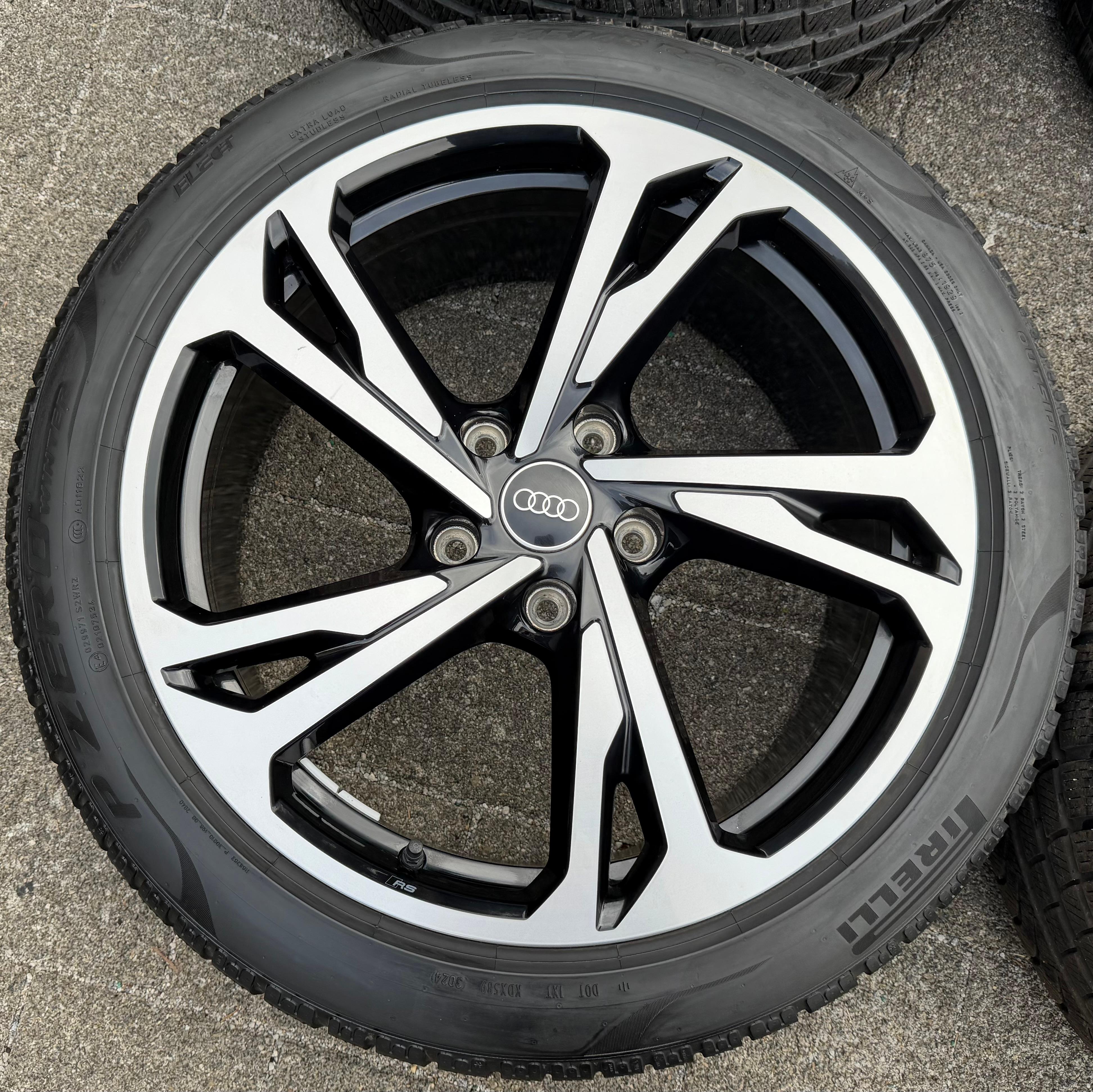 4 ORIGINAL 20" ALU WINTERRÄDER AUDI ETRON E-TRON GT 4J3601025AM 4J3601025AL