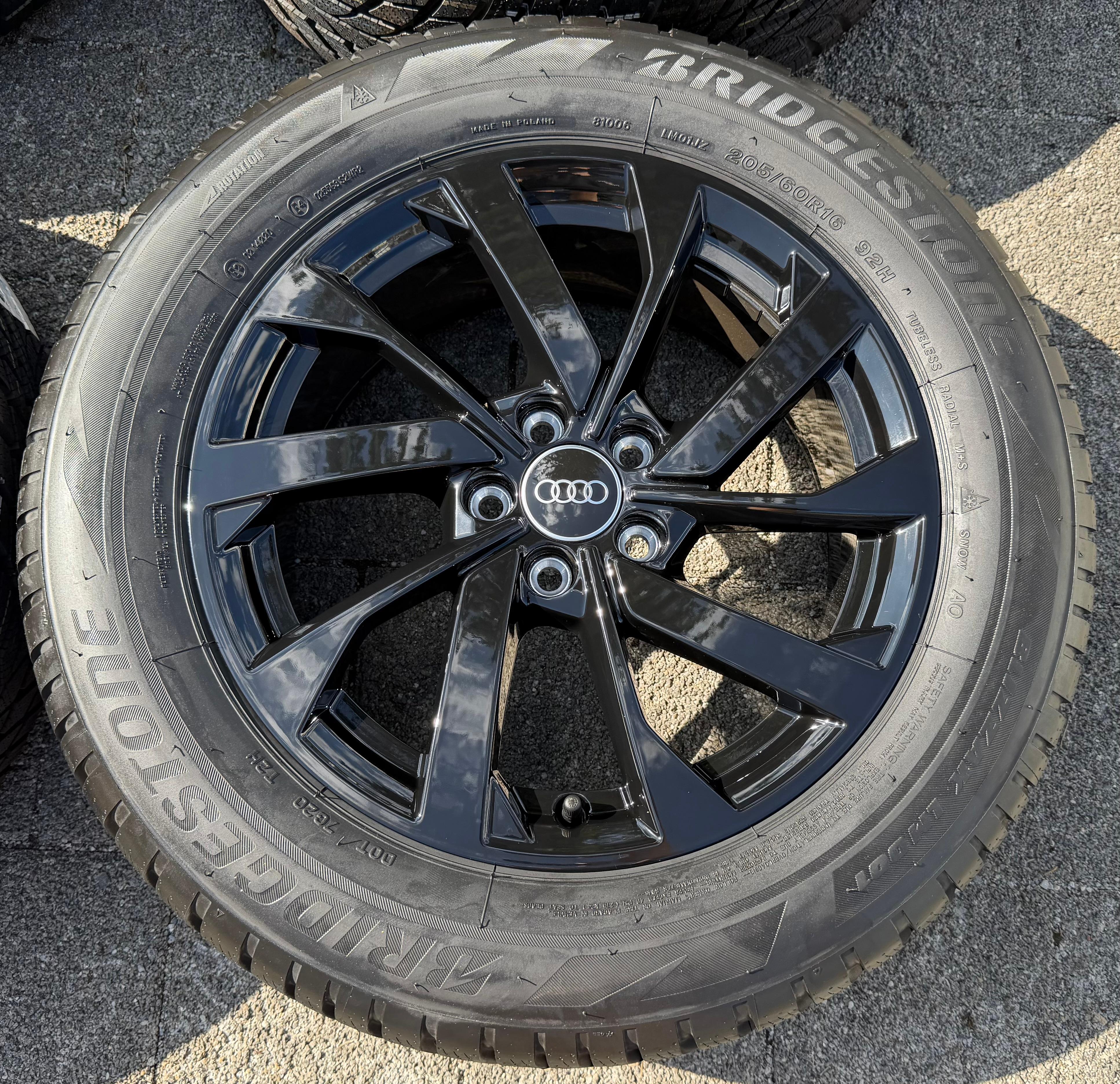 4 llantas de aluminio originales de invierno para Audi A1 Allstreet City Carver GBH 82B071496 Bridgestone 2022