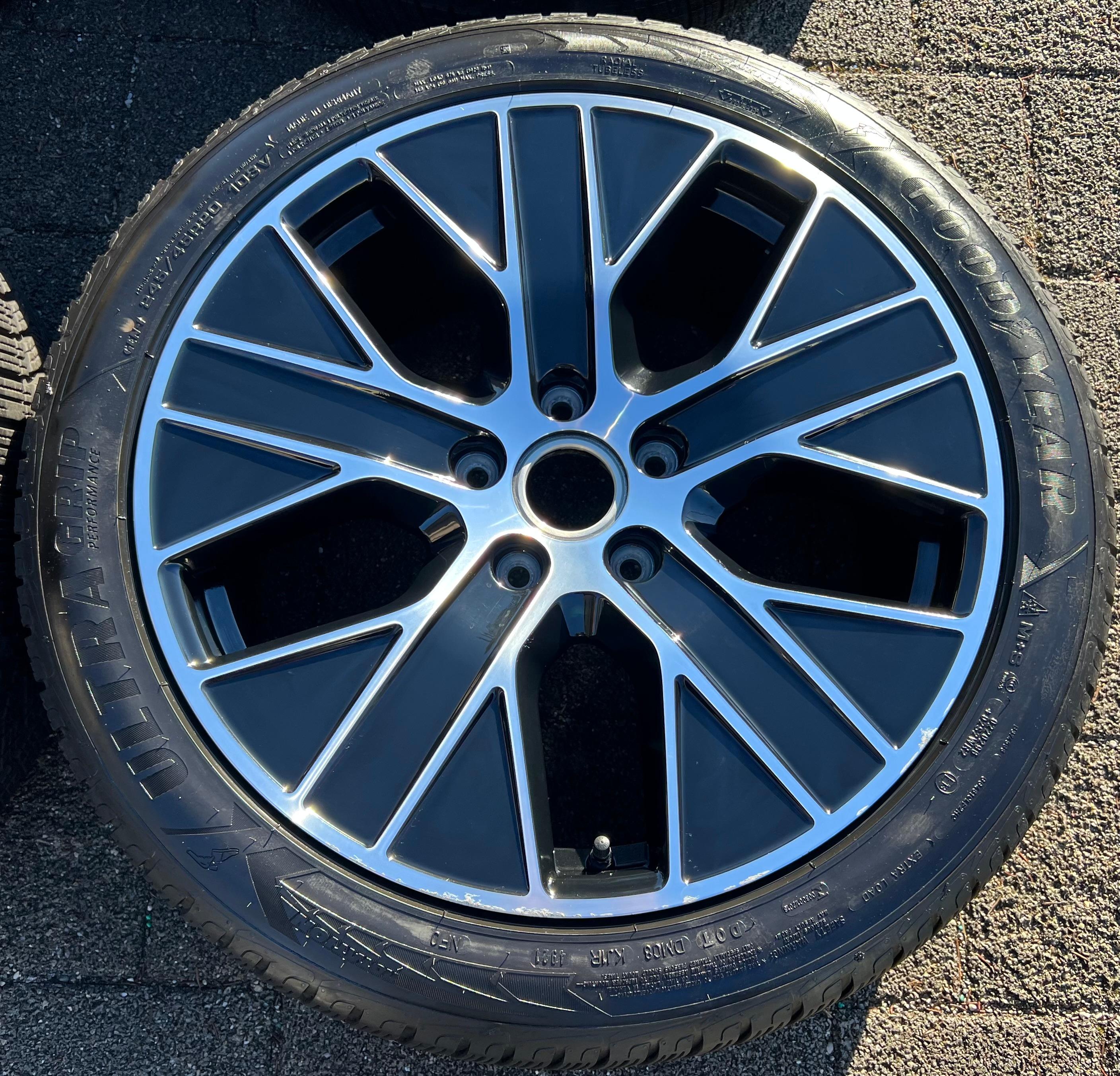 4 ORIGINAL 20" ALU WINTERRÄDER PORSCHE TAYCAN TURBO AERO RDKS FREIHAUS