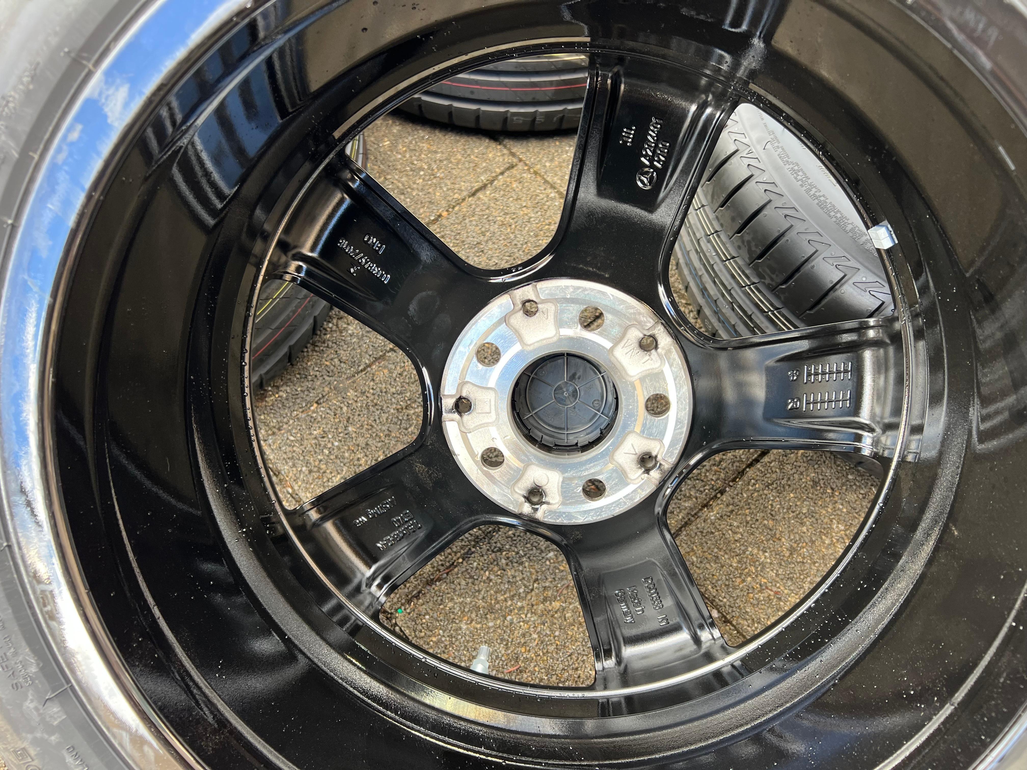 4 ORIGINELE 18" ALUMINIUM ZOMERWIELEN MERCEDES C-KLASSE W206 RDKS NIEUW GRATIS VERZENDING