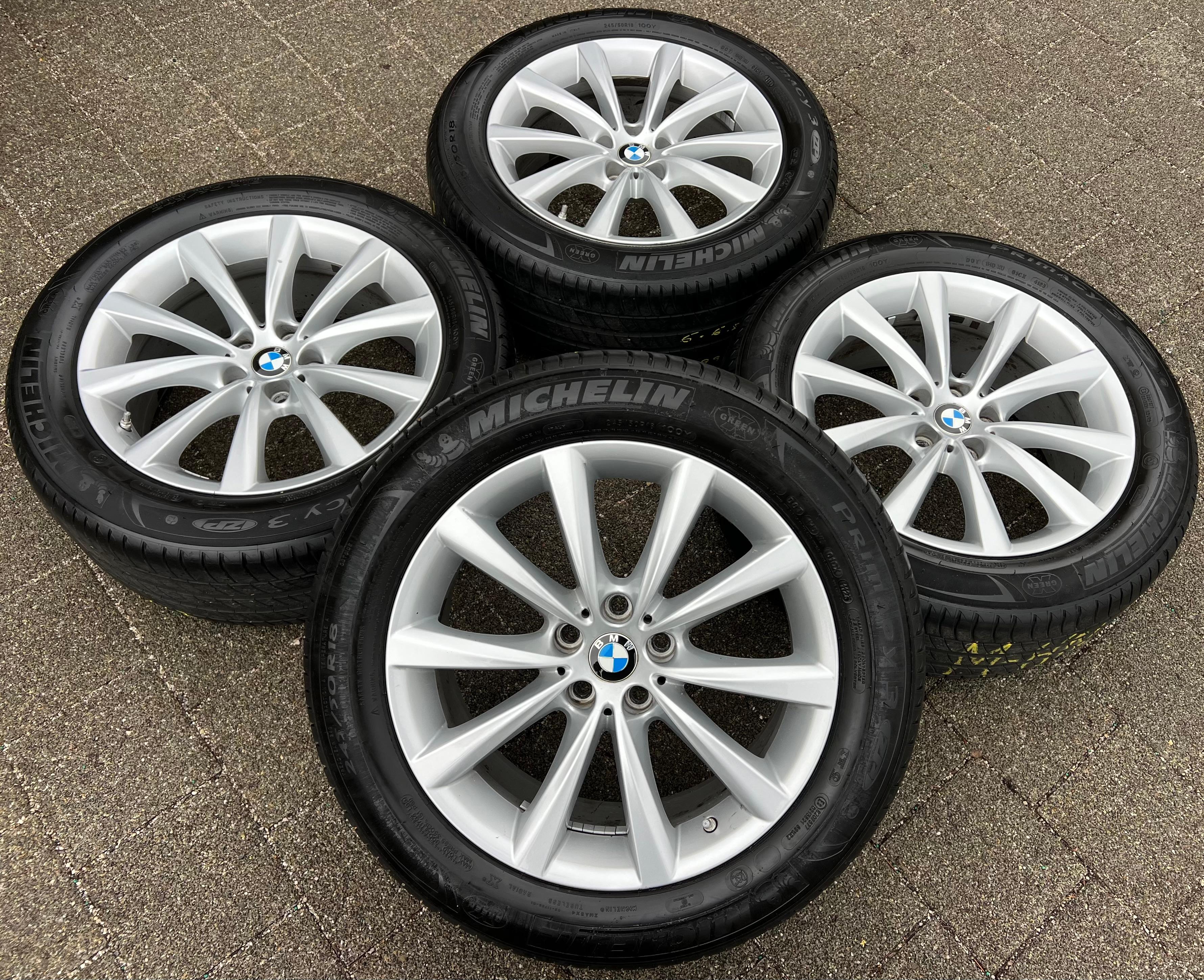 4 ORIGINELE 18" ALU ZOMERWIELEN BMW 7-SERIE G11 G12 6-SERIE GT G32 STYLING 642 TPMS