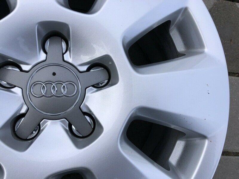 4 RUOTE ORIGINALI IN ALLUMINIO DA 16 POLLICI AUDI A6 4G 4G0601025 7,5x16 ET37