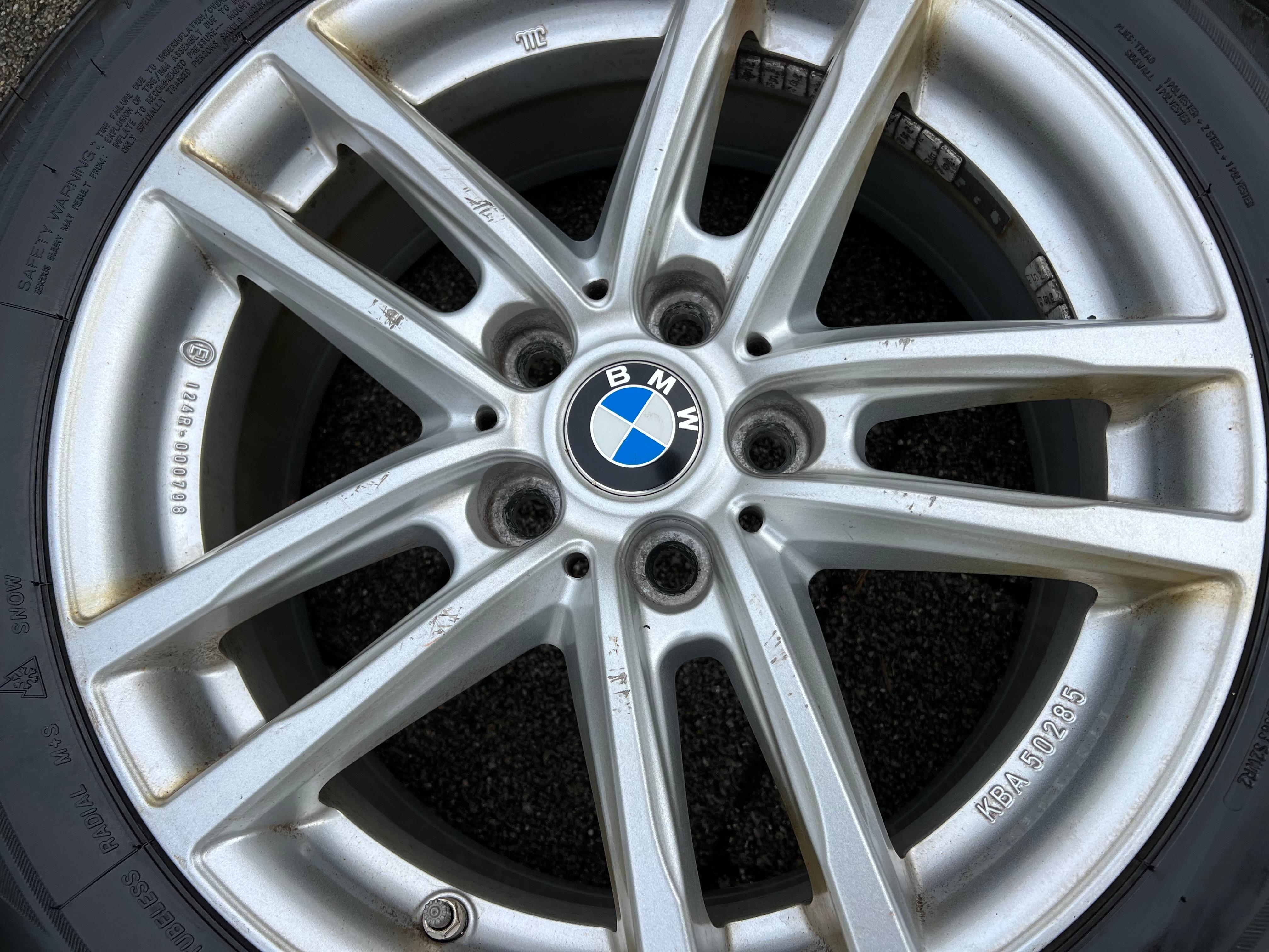 4 ALU 17" WINTERRÄDER BMW X1 F48 X2 F39 205/60R17 93H BRIDGESTONE FREIHAUS