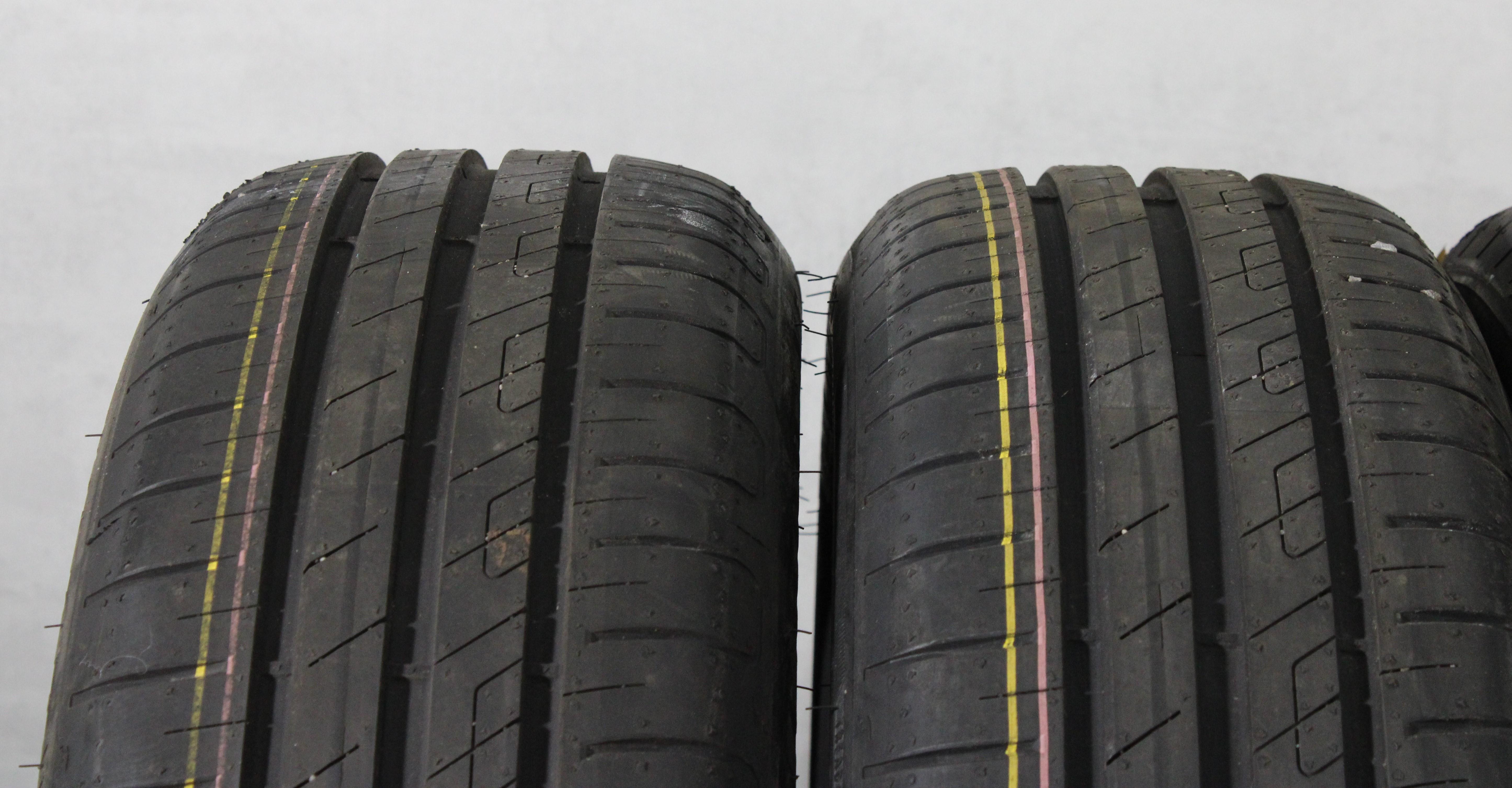 4 neumáticos de verano Goodyear Efficient Grip Performance 195/55R16 91V, perfil completo, 2023
