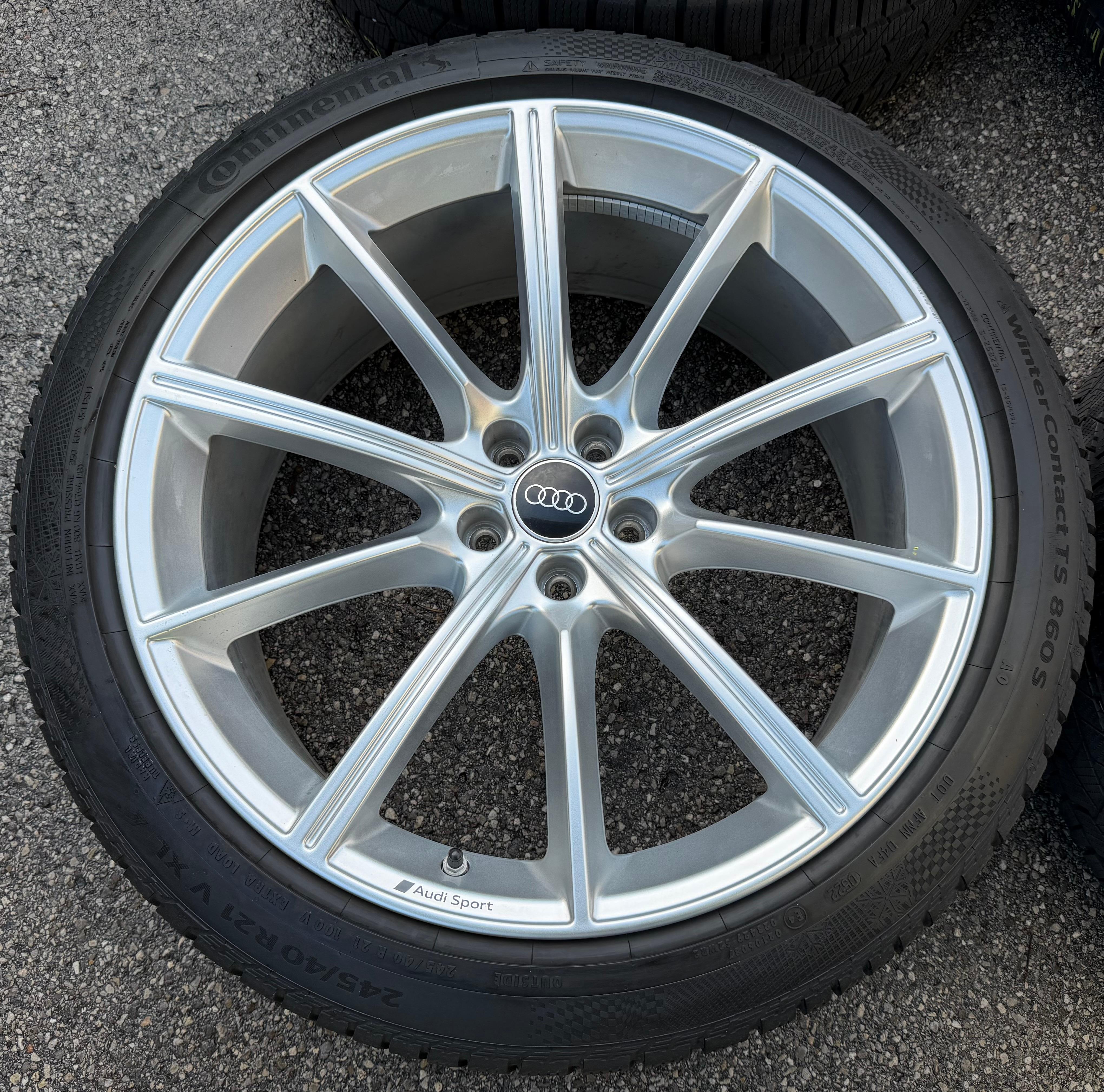 4 JANTES ALU HIVER D’ORIGINE 21" AUDI RS6 AVANT 4K C8 RS7 F2 4K 4K0601025AA LIVRAISON GRATUITE