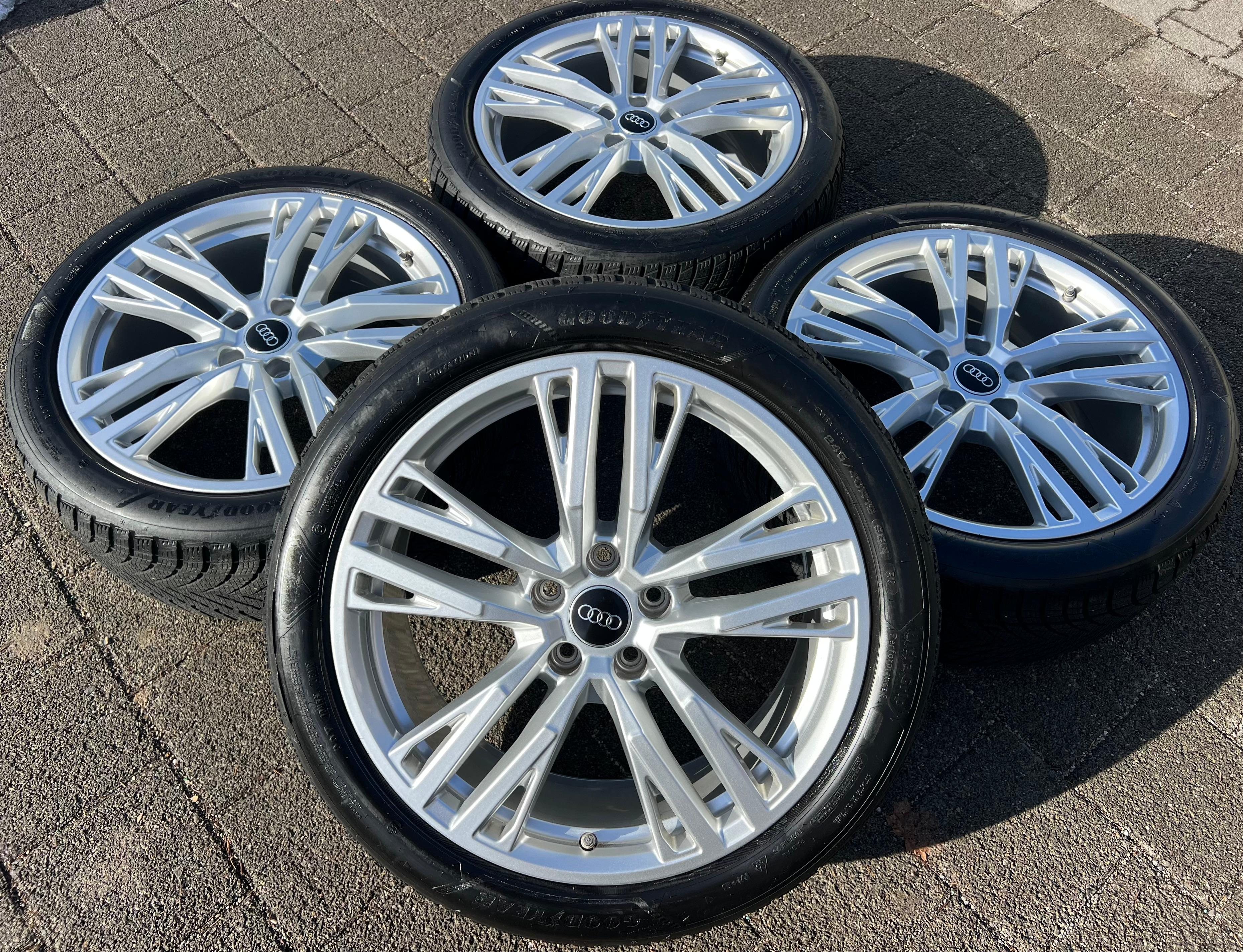 4 ORIGINAL 19" ALU WINTERRÄDER AUDI A5 S5 FU2 B10 8B3601025AS 245/40R19 98H 2024