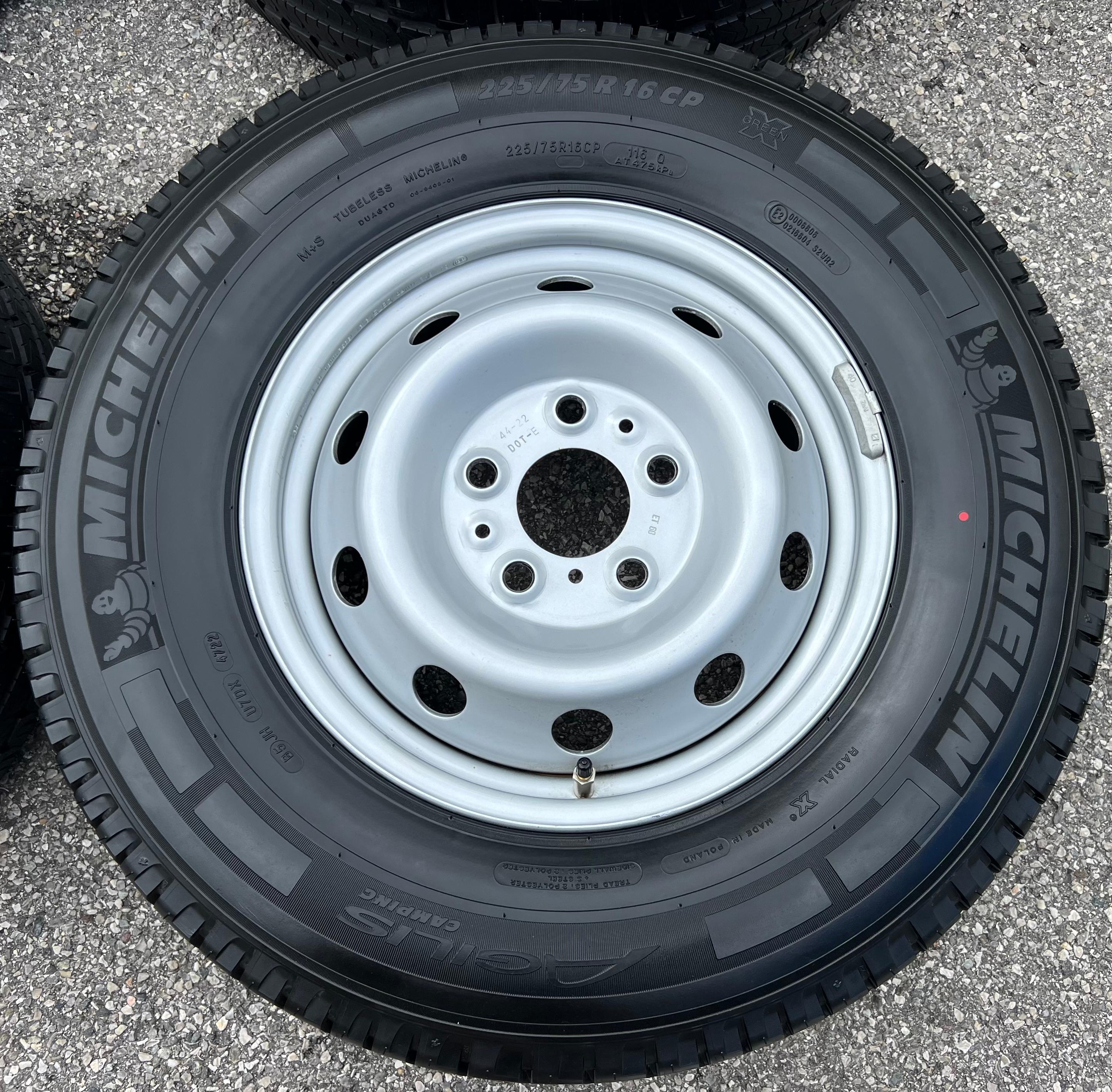 4 ROUES D'ÉTÉ PEUGEOT BOXER FIAT DUCATO CITROEN JUMPER 5x130 225/75R16C 2022