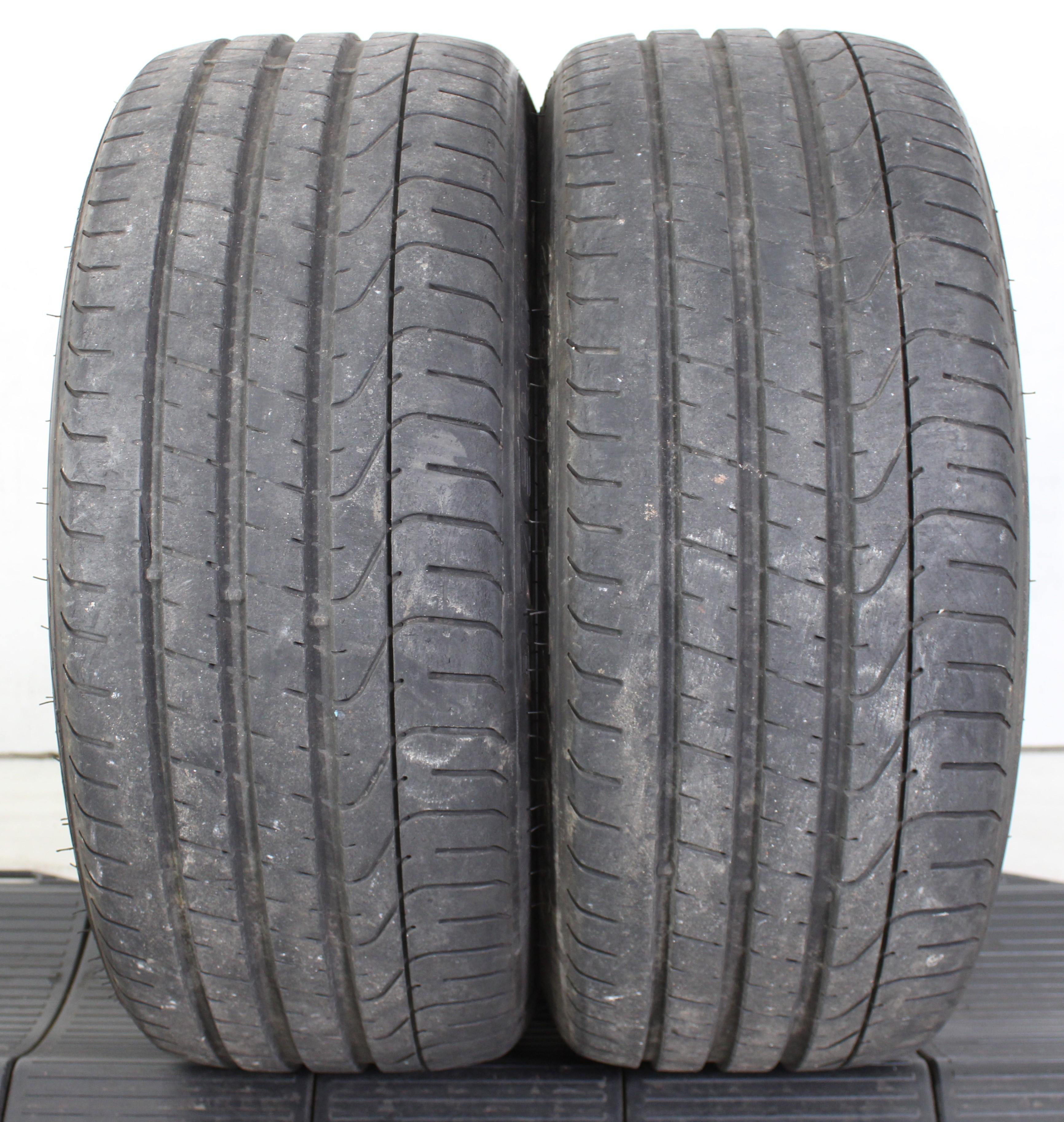 2 x 245/35R20 91Y Sommerreifen Pirelli PZero 5-5,5mm 2018 N0 Freihaus