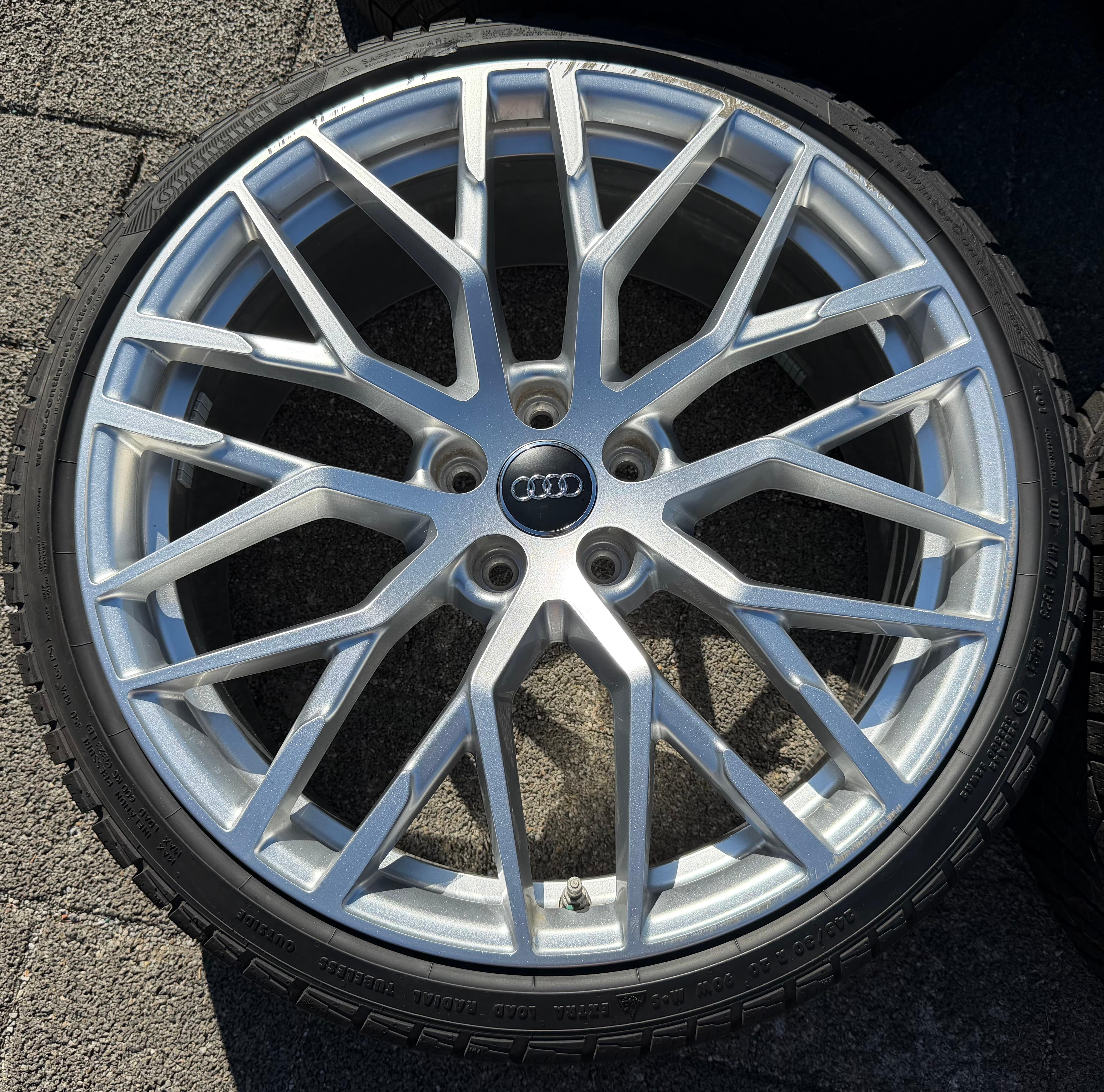 4 Original 20" Alu Winterräder Audi R8 V8 V10 4S 4S0601025G 4S0601025H Continental