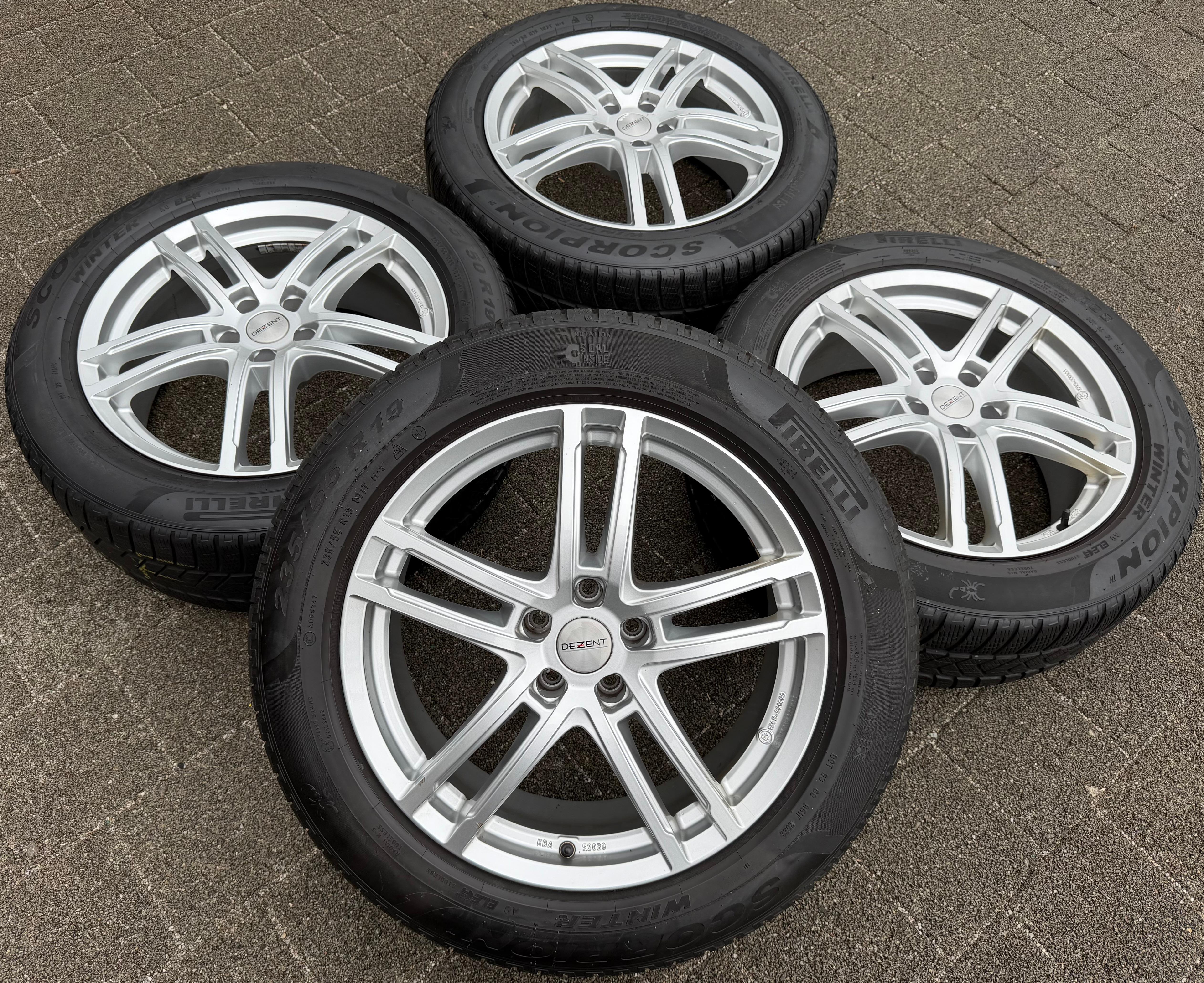 4 Alu 19" Winterräder Audi Q4 E-Tron FZ Skoda Enyaq NY VW ID.4 ID.5 ID4 ID5 Pirelli