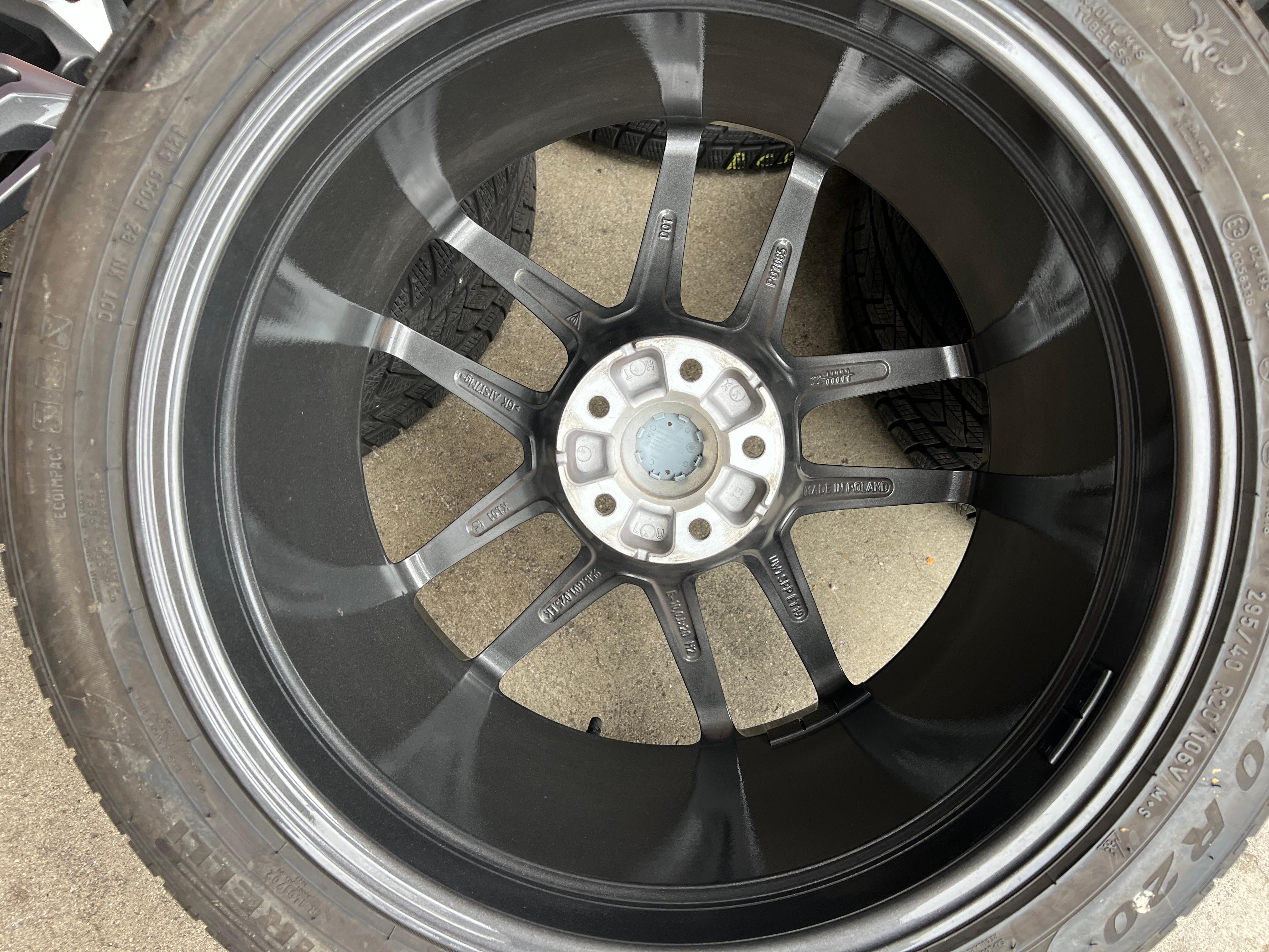 4 ORIGINAL 20" ALU WINTERRÄDER PORSCHE MACAN 265/45R20 104V 295/40R20 106V RDKS