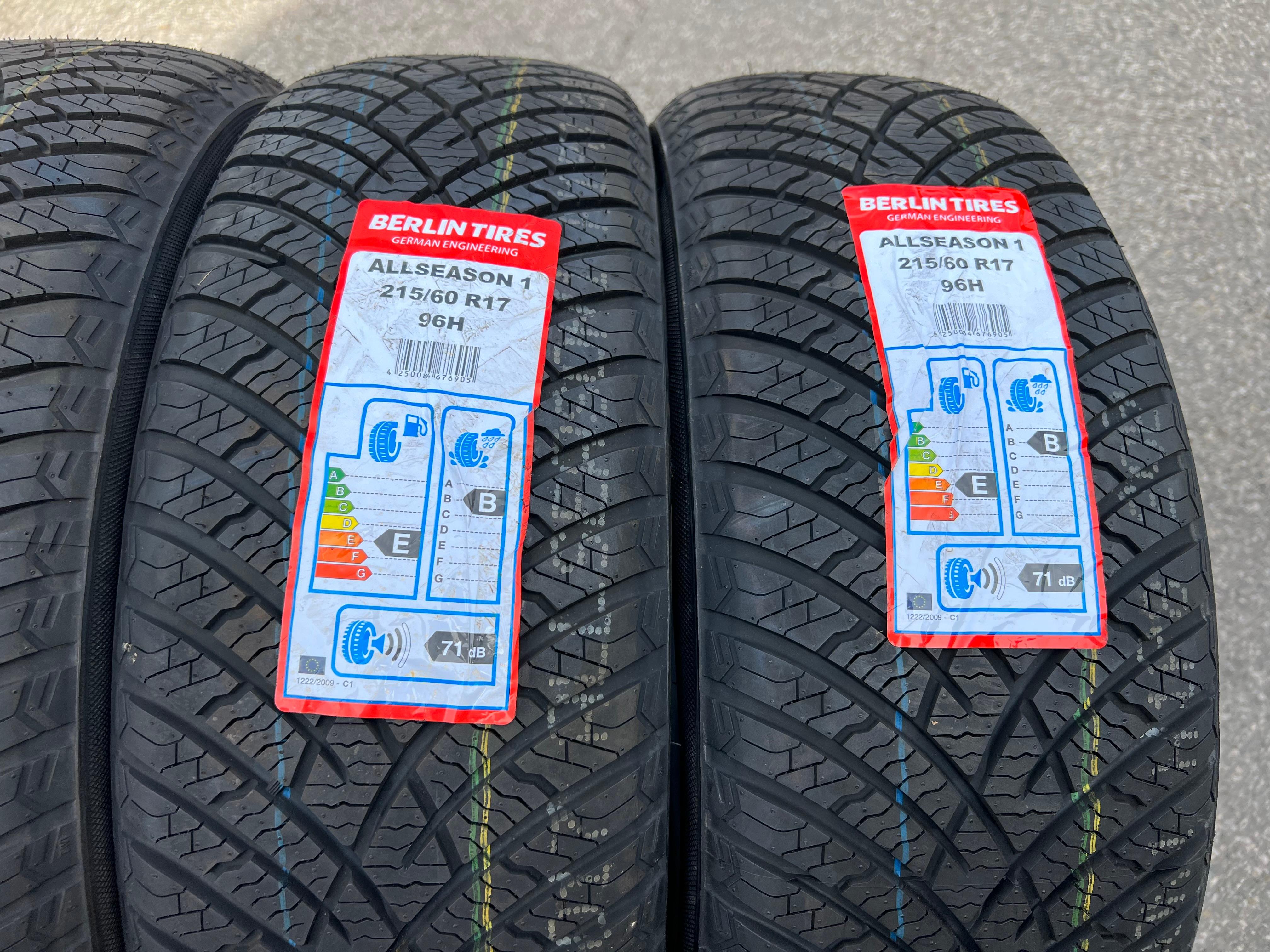 4 x 215/60R17 96H Ganzjahresreifen Berlin Tires All Season 1 M+S 2020