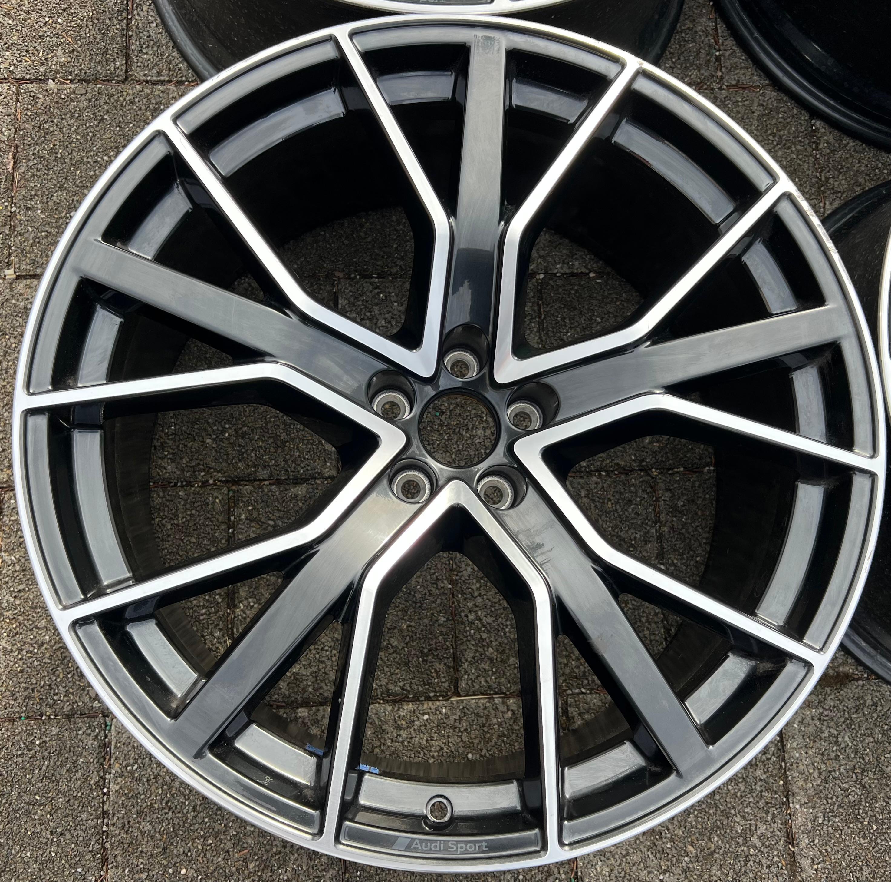 4 JANTES ORIGINALES 22" EN ALU AUDI Q7 SQ7 4M 4M0601025DP 10x22 ET26 FREIHAUS